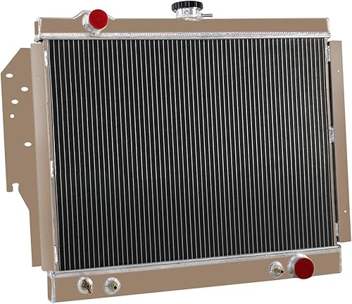 Miniatura 2 de ALLOYWORKS Radiador de aluminio de 3 filas para Dodge DW 1979-1993 100 150 200 250 300 350 D400 D450 Ramcharger RD200 5.2 5.9L V8