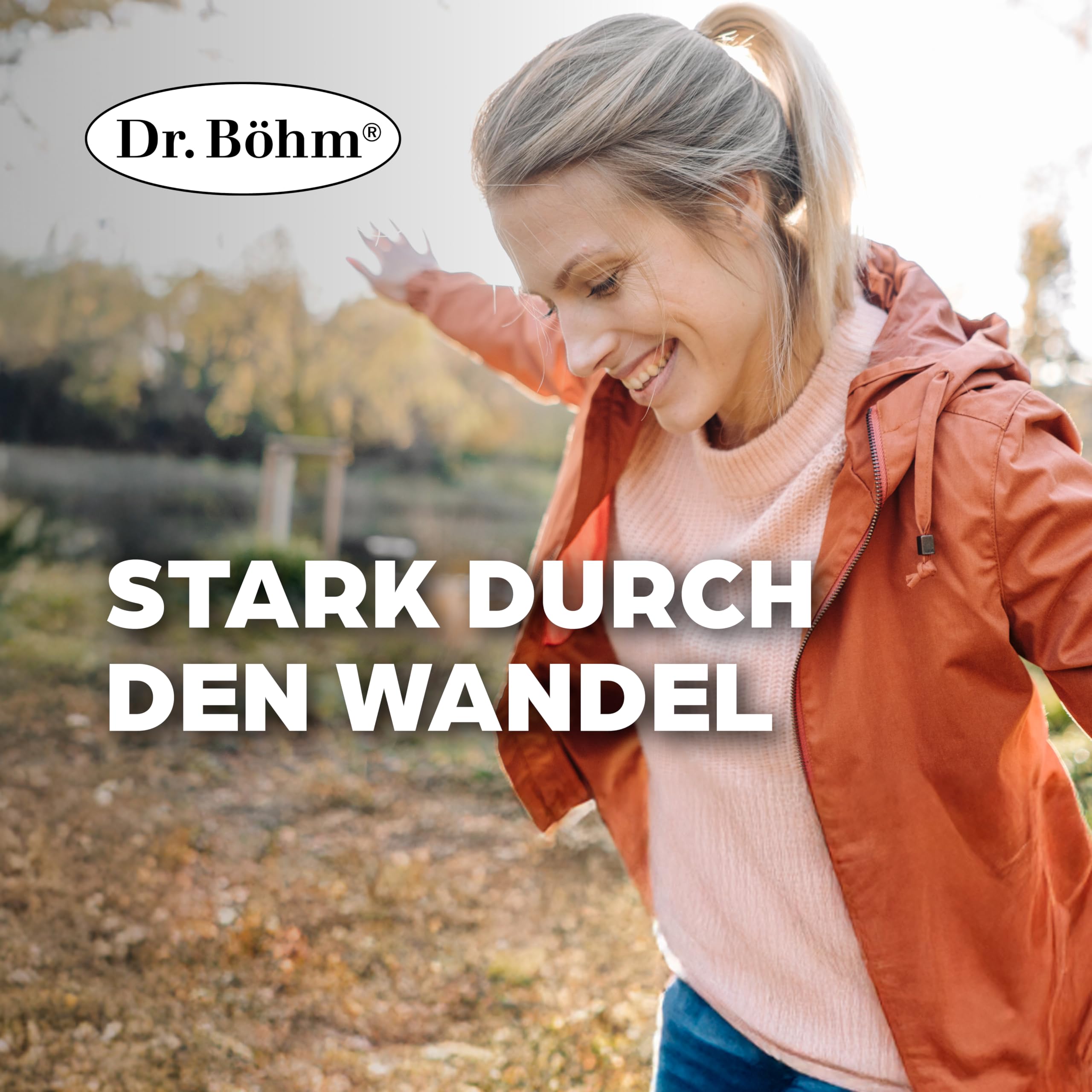 Dr. Böhm Isoflavon: Für hormonelle Balance & Wohlbefinden in den Wechseljahren, mit Vitamin B6, Astaxanthin, Soja- und Rotklee-Extrakt, für die Frau ab 40, 60 Dragees