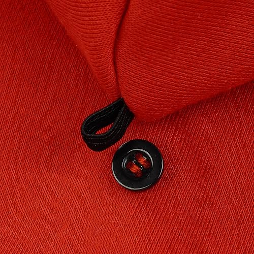 Miniatura 8 de FUAMEY Sudadera con capucha para perros de madera, suéteres rápidos de invierno para mascotas, sudadera suave y cálida con bolsillo, traje de