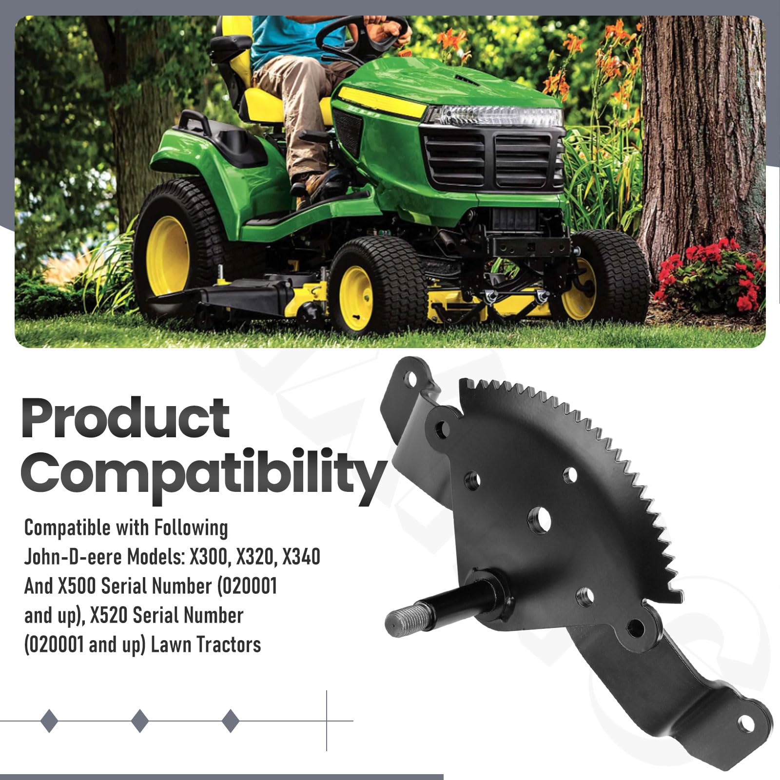 Amazon.com: ZHIXING AM136297 M151206 Steering Sector Gear