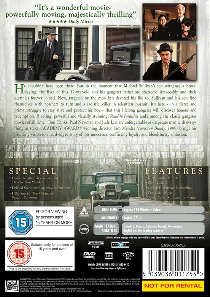 Amazon.co.jp: Road to Perdition [DVD] : DVD