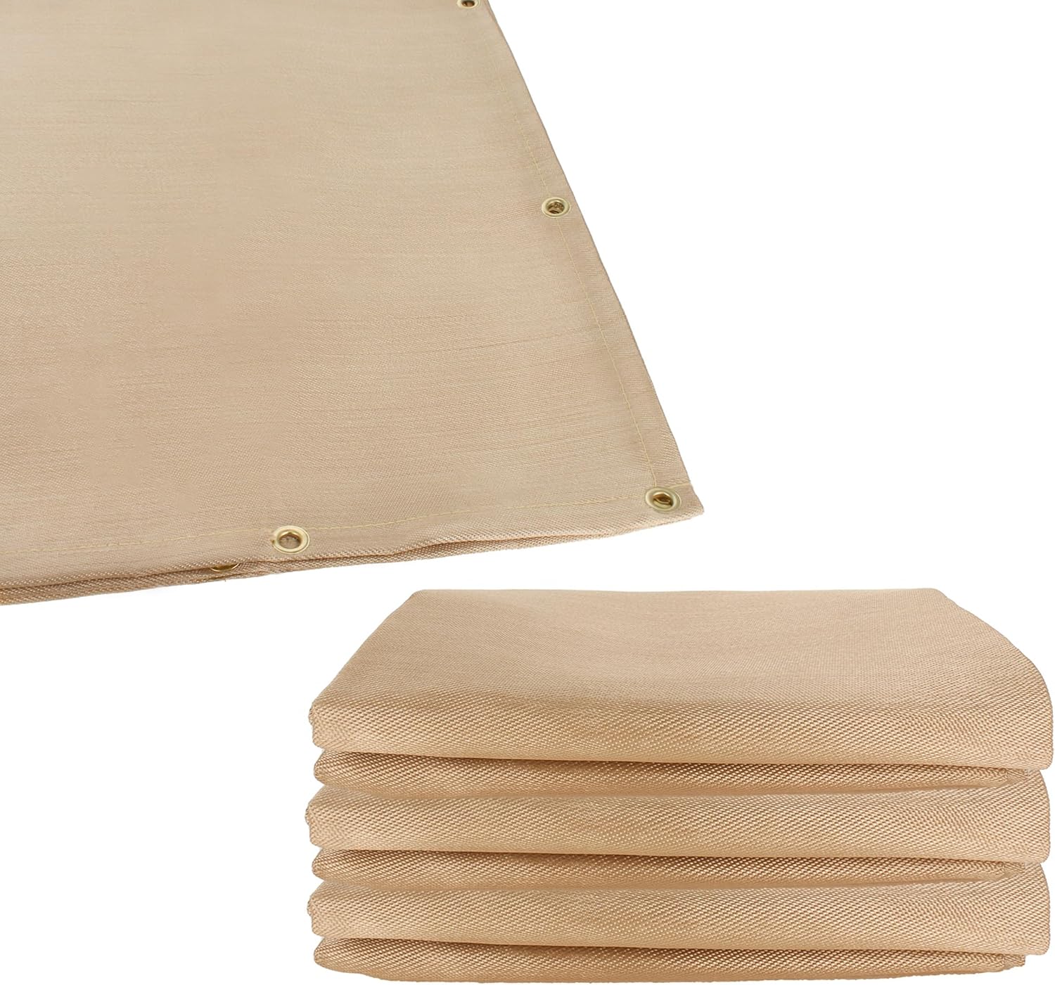 ABN Fiberglass Welding Blanket Fireproof 3 Pack - 6x8 ft High Temp Insulating Welding Blanket for Smoker