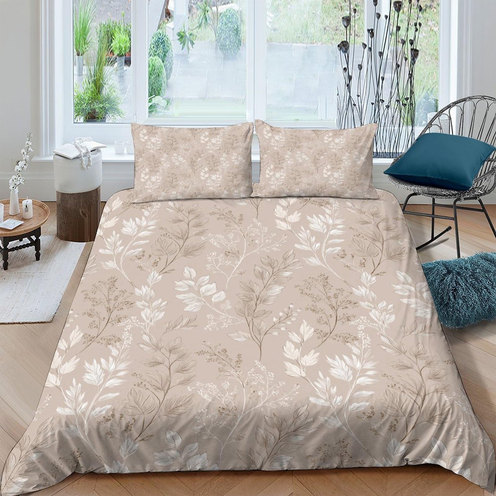 Linge de lit vintage floral super king 260x220cm pour rafraîchir une chambre d'enfants