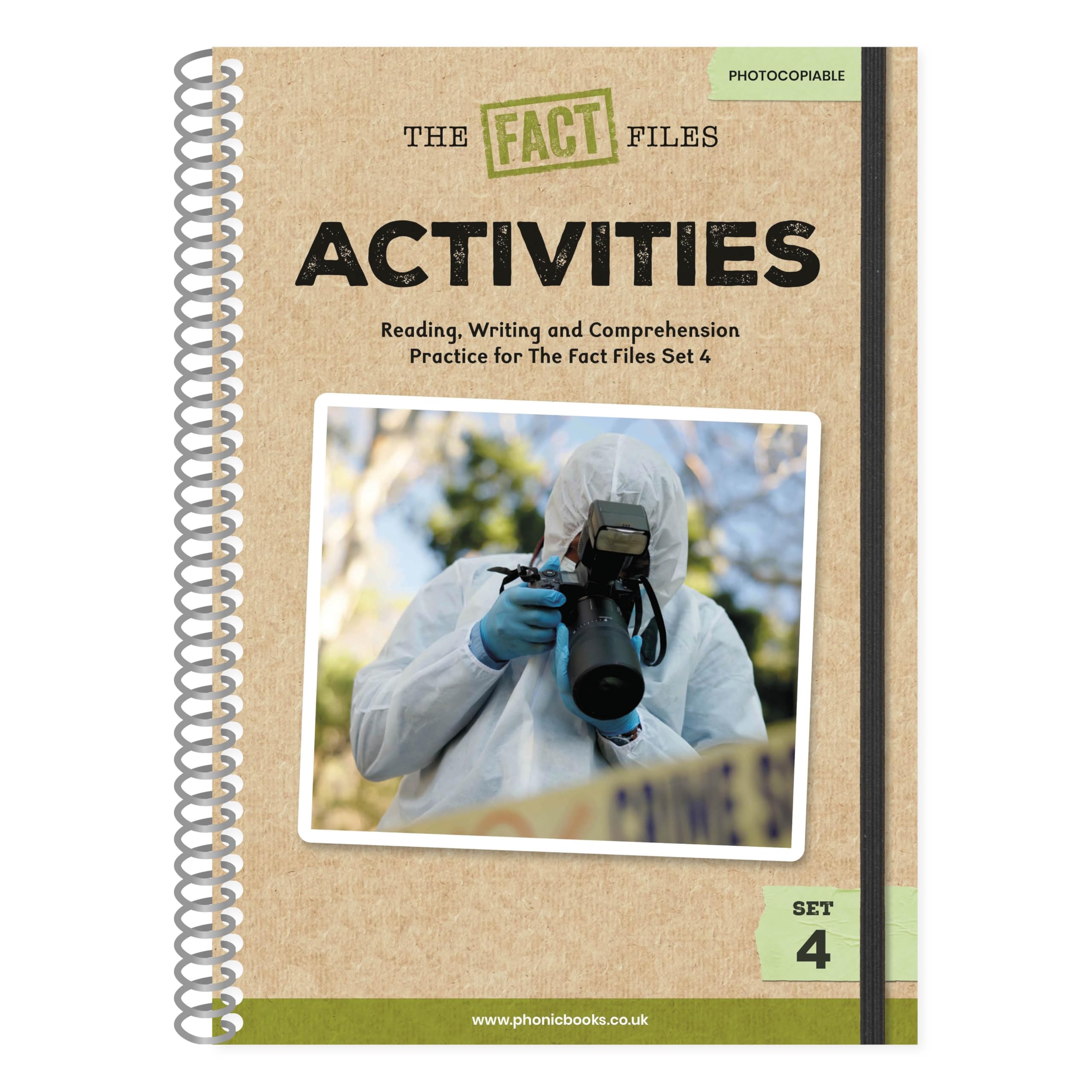 Phonic Books The Fact Files 4 Activities: Alternative Spellings, and Latin Suffixes (Phonic Books Catch-up Decodable Readers)