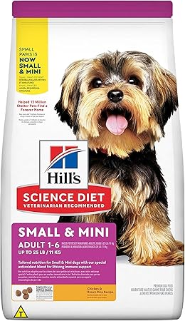 Hill's Science Diet, Ração, Cães Adultos, Pequenos e Mini, Frango, 2,04 kg Menor preço em Hill's Science Diet, Ração, Cães Adultos, Pequenos e Mini, Frango, 2,04 kg