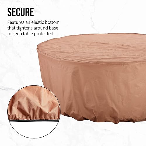 Miniatura 4 de Hoan Cubierta de mesa redonda para barbacoa