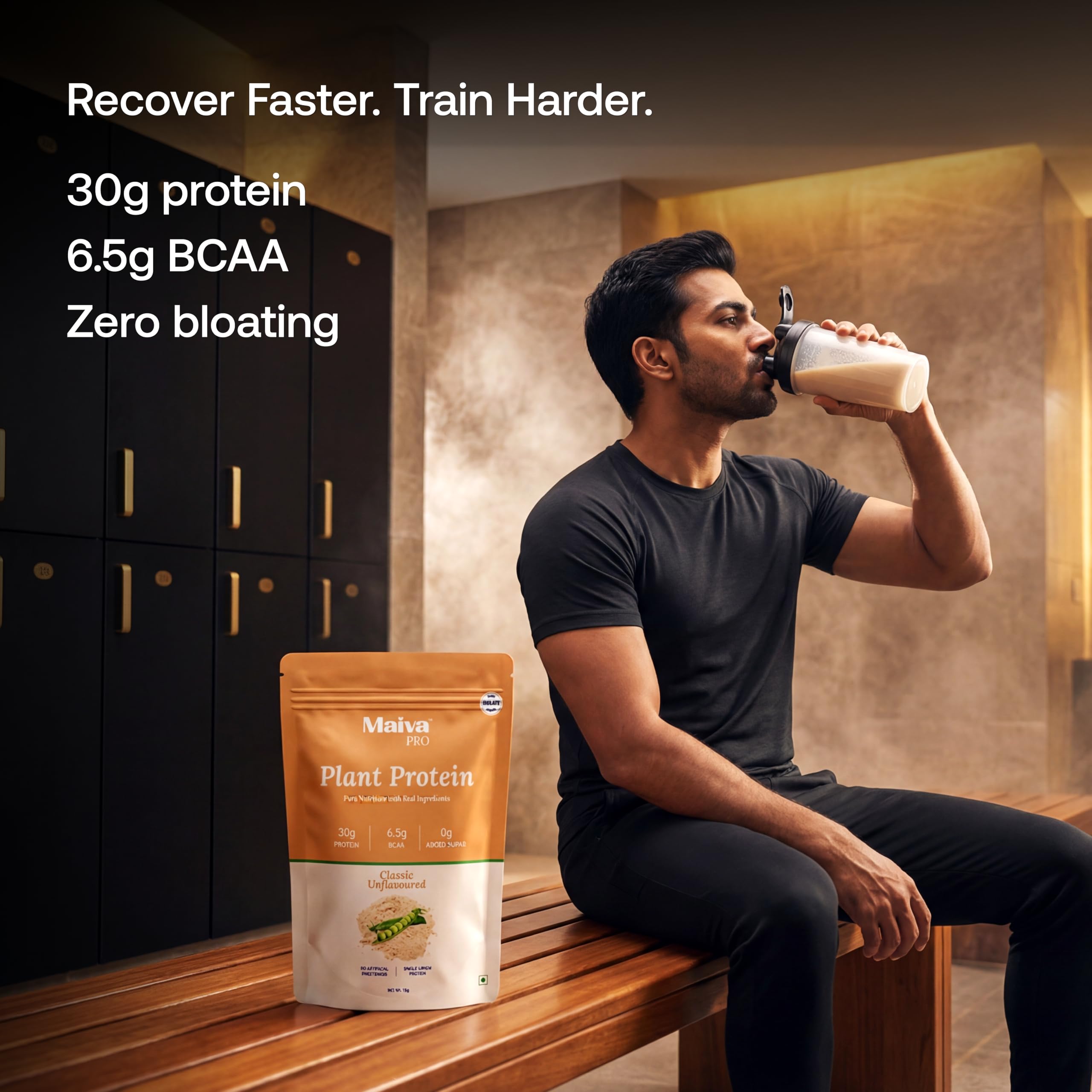 Maiva Pro Plant Protein Powder - 1kg - Classic Unflavoured | 30g Protein, Pea Protein Isolate | No Artificial Sweeteners | Easy to Digest, Light on Stomach | No Bloating | Vegan, Lactose Free — Amazon image 11