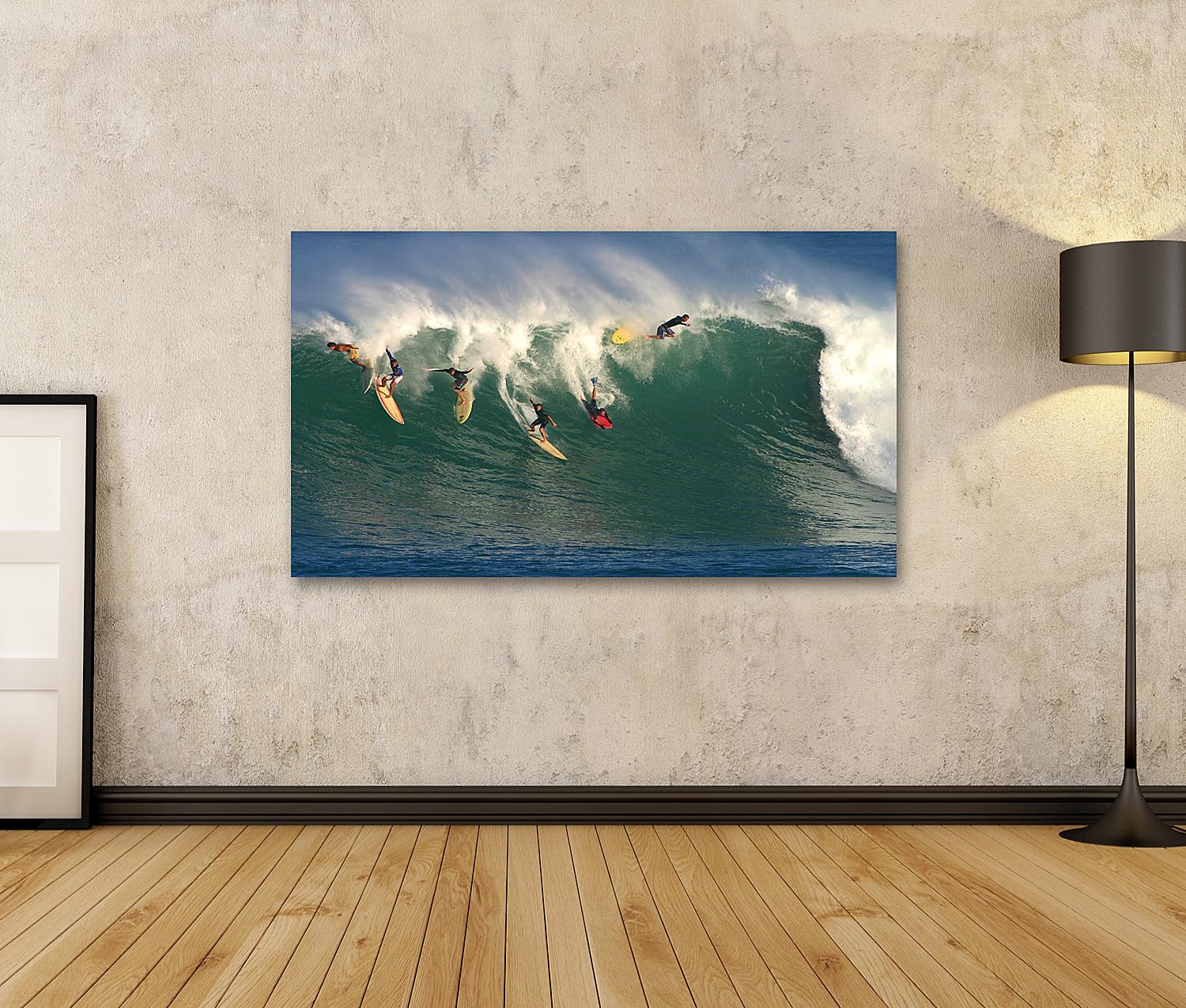 islandburner cuadro sobre lienzo gran ola surf hawaiano imágenes murales póster
