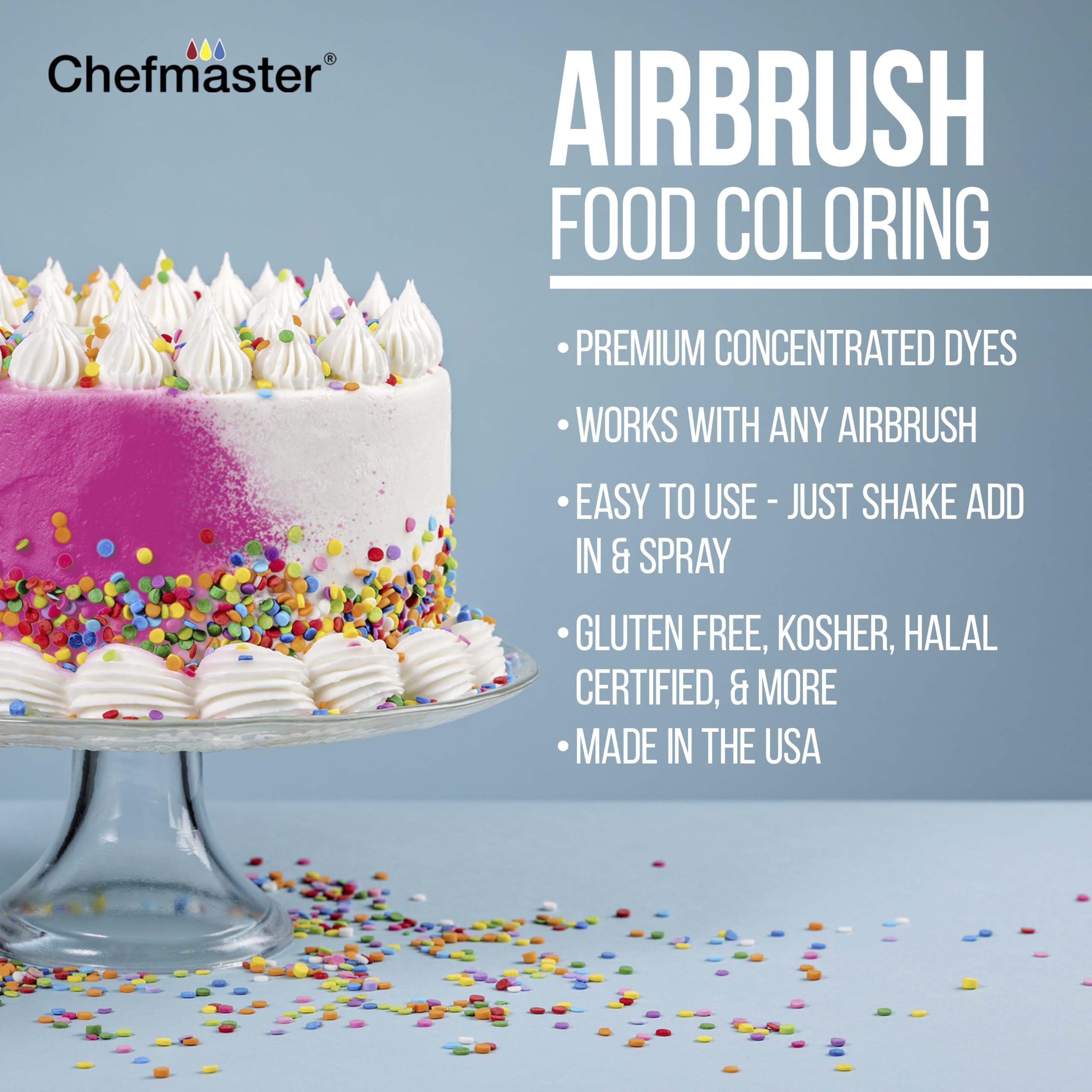 Amazon.com: Master Airbrush Cake Airbrush Decorating Kit with