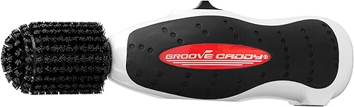 Groove Caddy - Limpiador para palos de golf, color blanco y negro