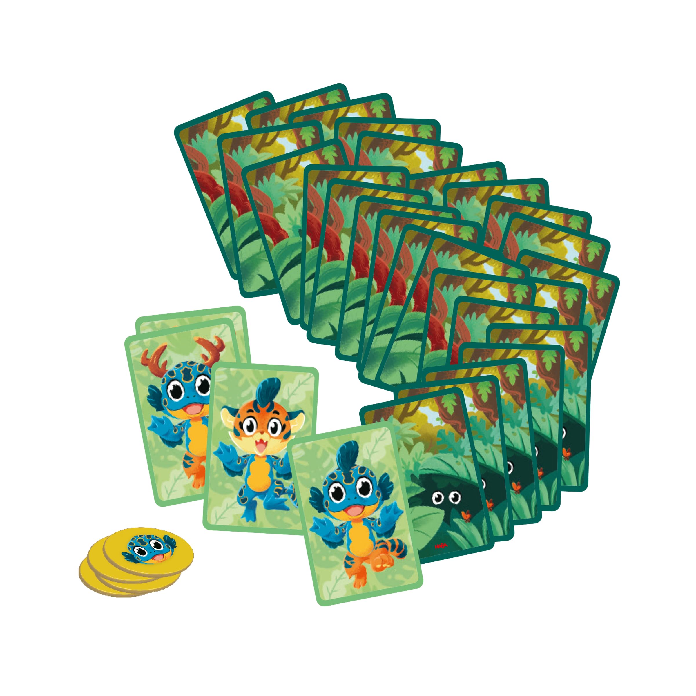 HABA 2012193003 - Flipkins, Juego Infantil de Mesa de observación y reacción. Más 5 años