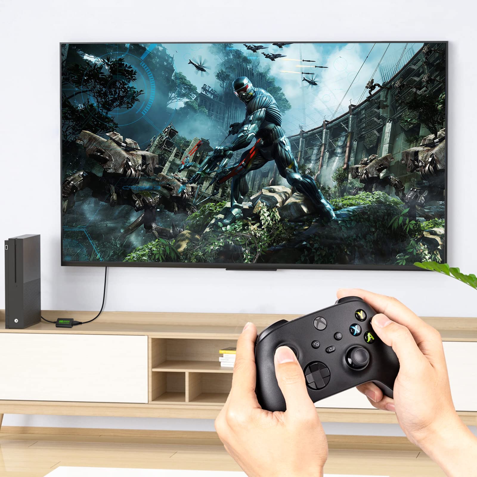 Convertisseur X-Box vers HDMI,Câble Adaptateur HDMI pour Console X-Box d'origine Prend en Charge Toutes Les résolutions Adaptateur X-Box d'origine