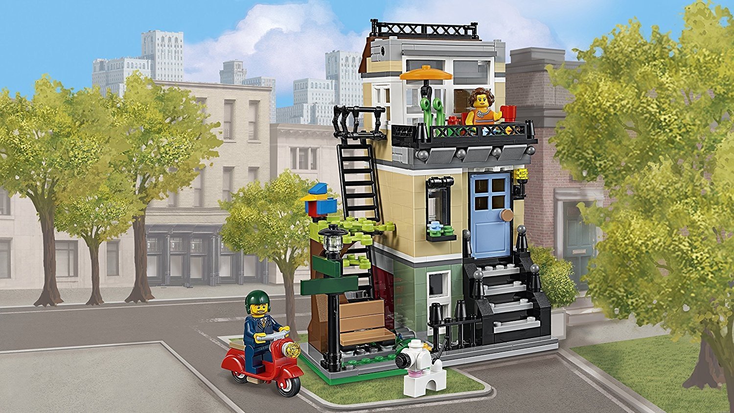 LEGO Creator 31065 - Stadthaus an Parkstraße