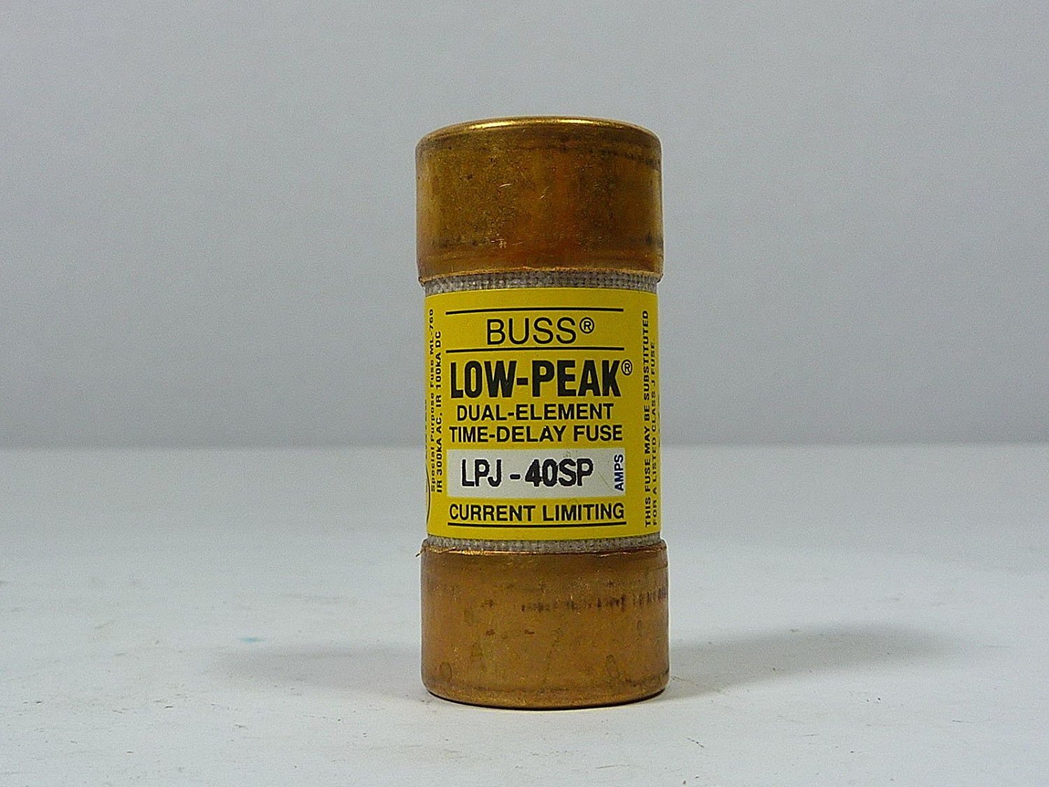COOPER BUSSMANN - LPJ-40SP - FUSE, 40A, 600V, TIME DELAY
