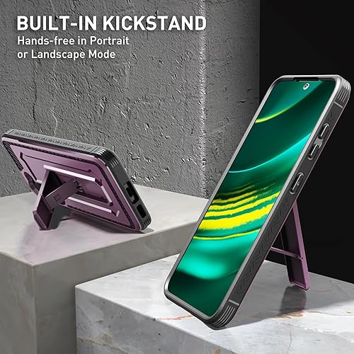 Miniatura 5 de Funda diseñada para Samsung Galaxy S23 con protector de pantalla, resistente funda protectora militar para teléfono Samsung Galaxy S23, soporte