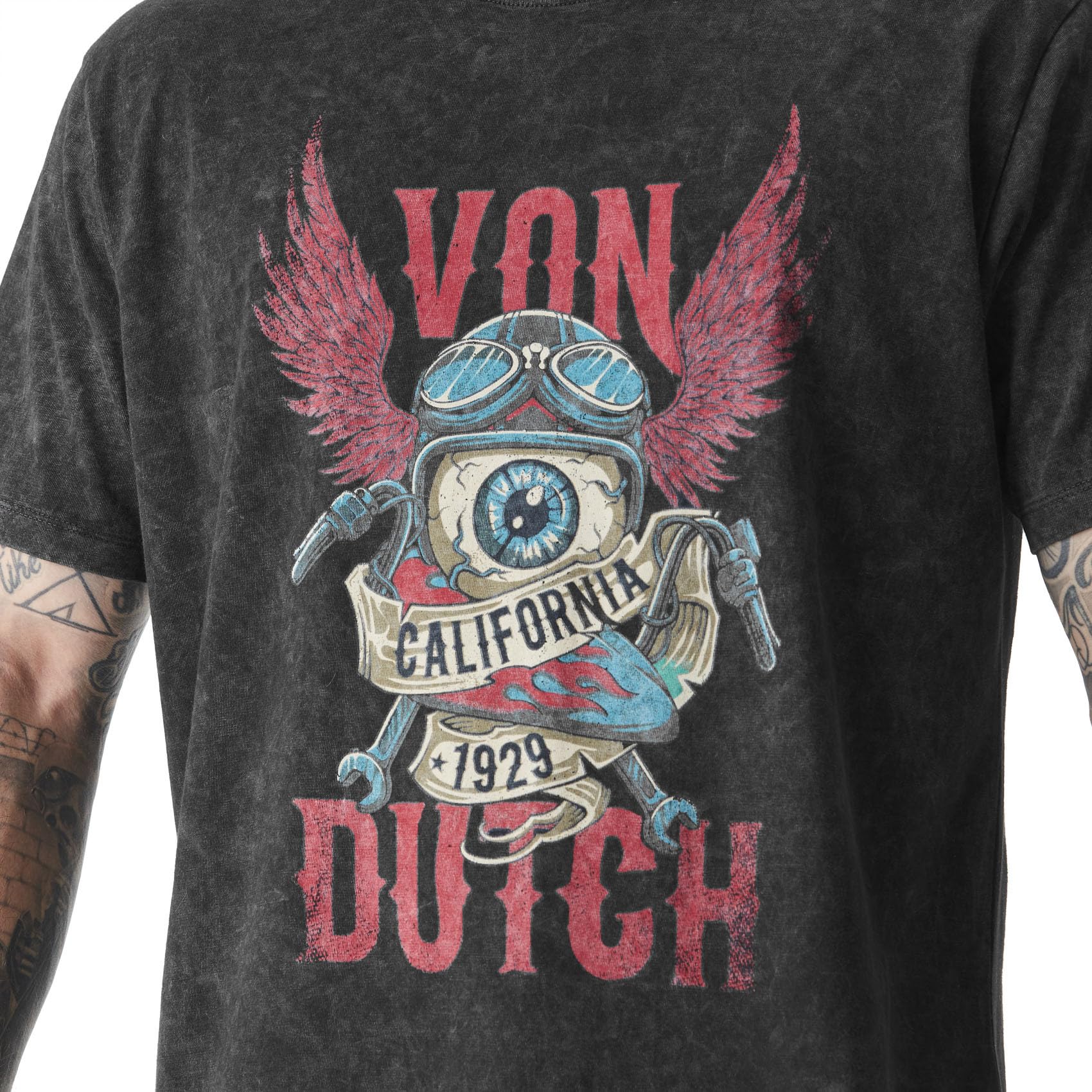 Tee Shirt Homme 100% Coton, T-Shirt Homme Kart, Col Rond & Regular fit