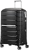 samsonite flux - spinner 68/25 expandable bagage cabine 68 cm 95 liters black