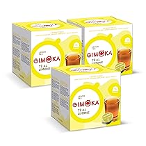 Gimoka – Tè al limone – 48 Capsule Compatibili con Macchinetta Caffè Nescafé®* Dolce Gusto®* – 3 Confezioni da 16 Capsule – Made in Italy