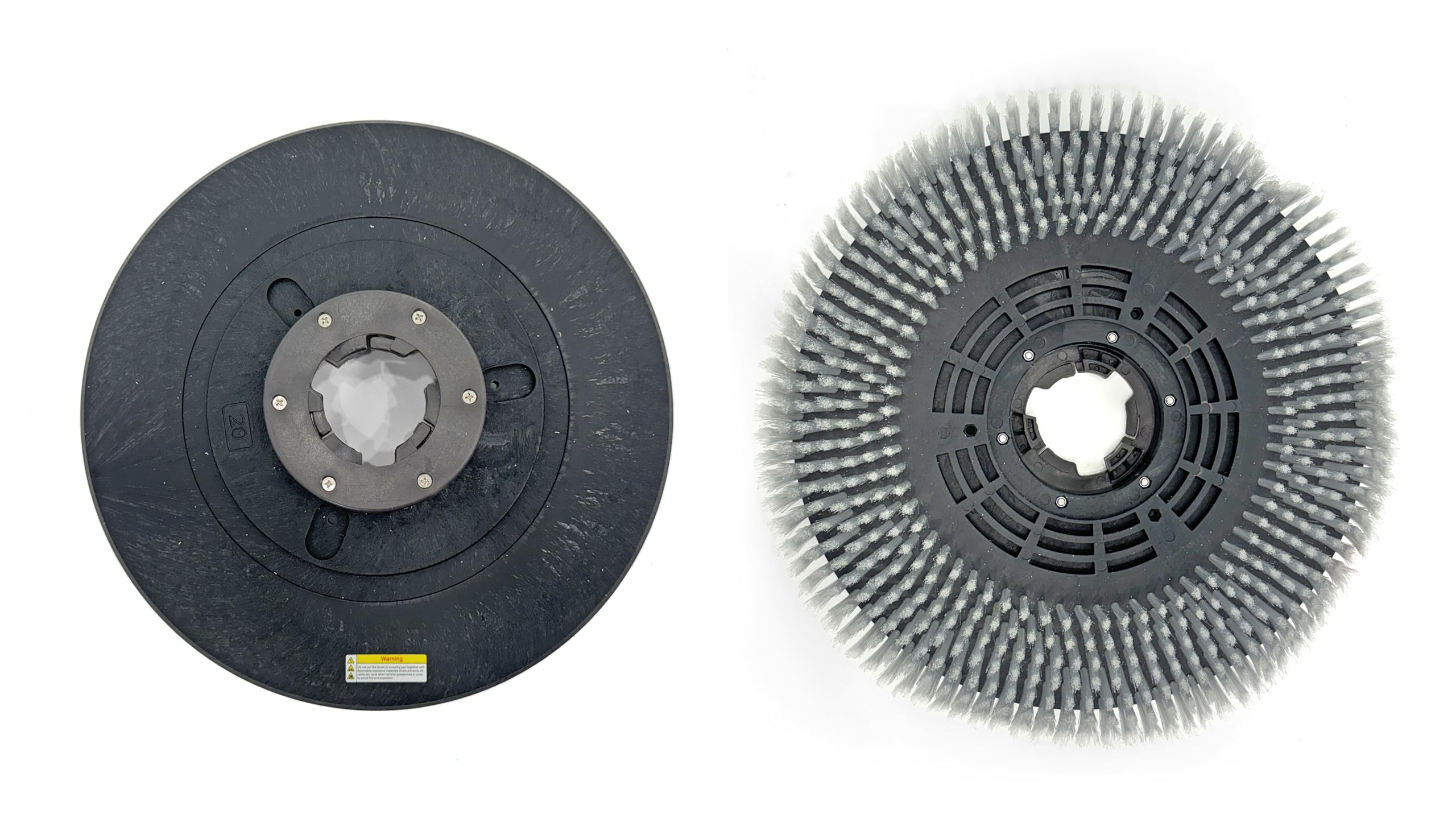 Commercial Floor Scrubbing Brush for 20 Inch Rotary Floor Machines.