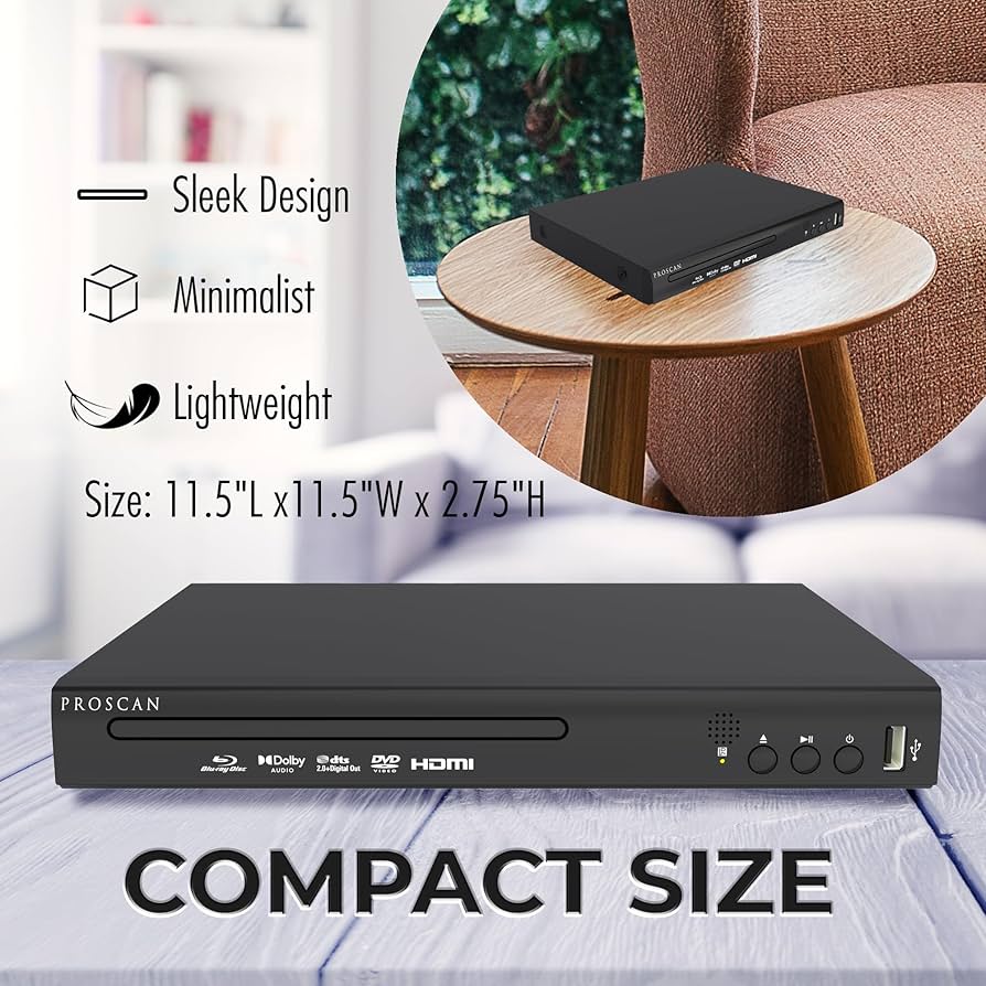 BLU-RAY Player with 6' HDMI Cable : Amazon.ca: Electronics