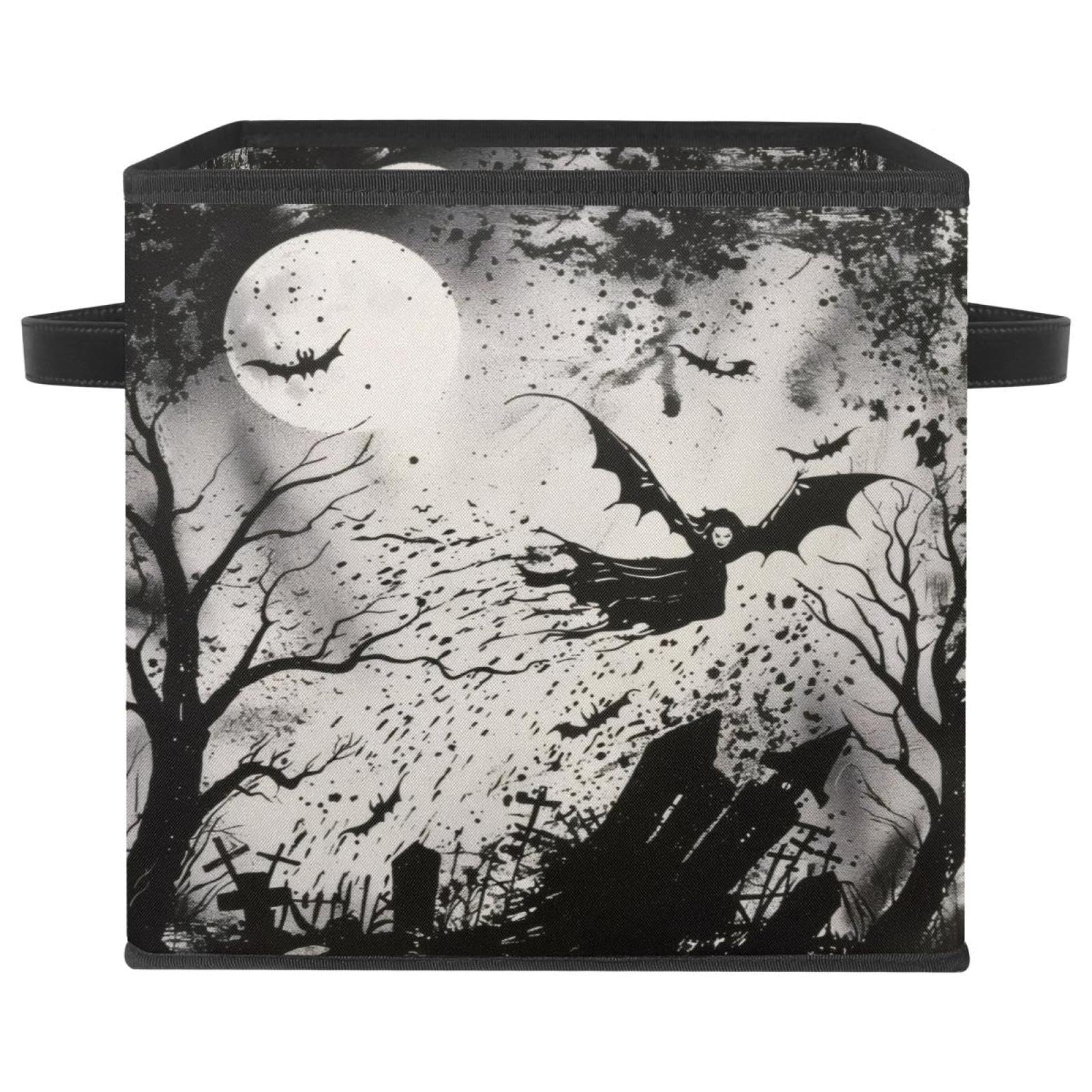 Cube de rangement Halloween sorcière pour organiser la chambre des enfants