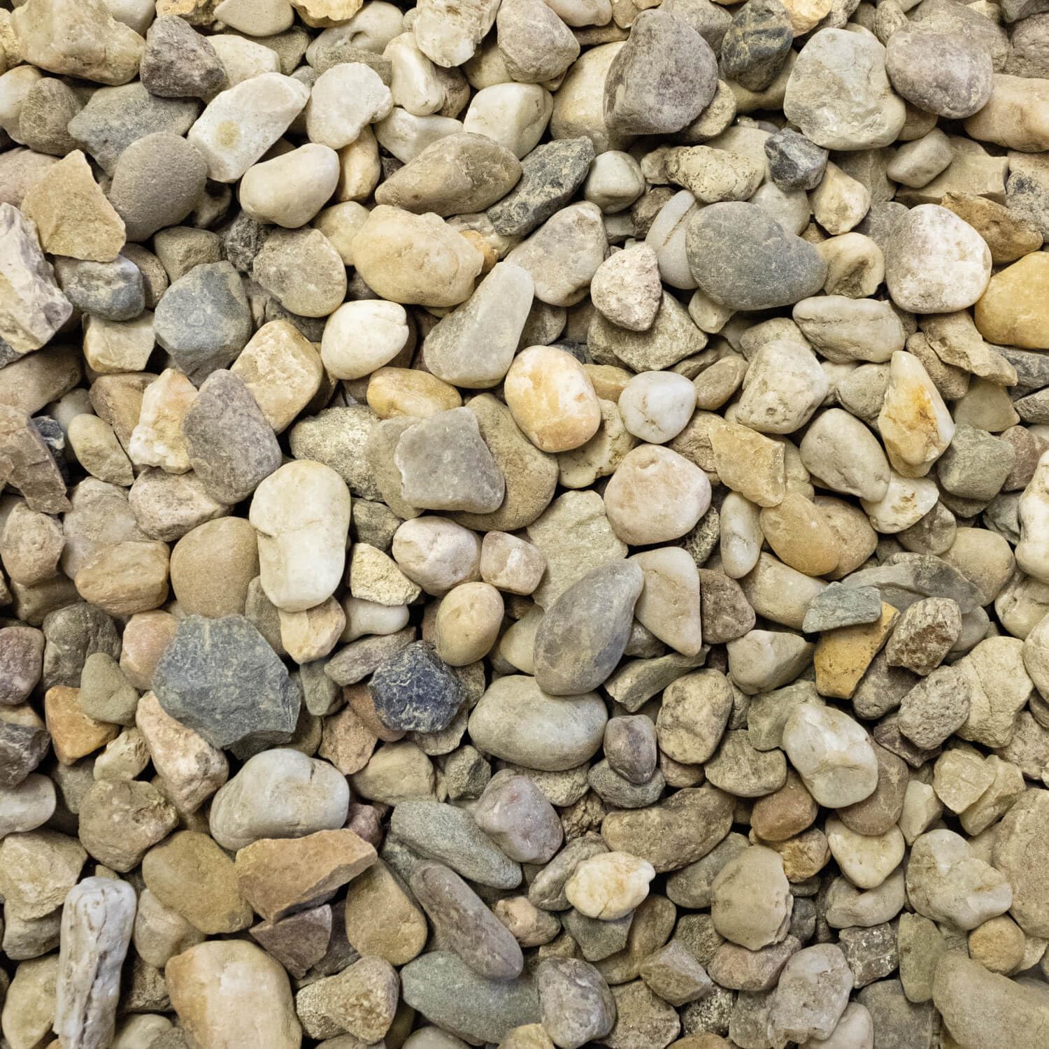 Buntkies Zierkies Edelkies Gartenkies Quarzkies Dekosteine Ziersteine Kieselsteine Flusskiesel Steine Kies Bunt 8-16mm 500kg BigBag / 1 Palette