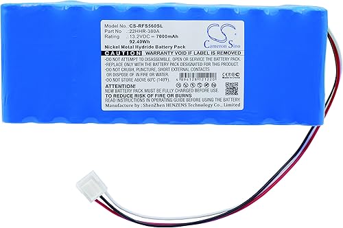 Miniatura 5 de Batería de repuesto apta para Rohde & Schwarz Spectrum Analyzer 1102.5607.00 22HHR-380A