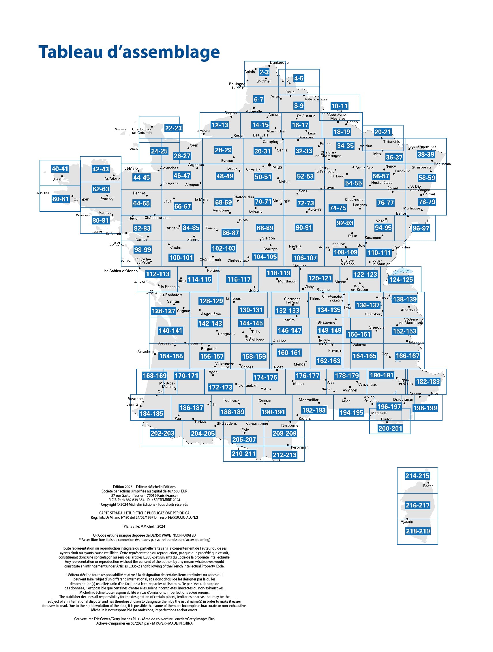 France. Atlas routier et touristique 2026 1:250.000. Ediz. plastificata (Gli atlanti stradali)