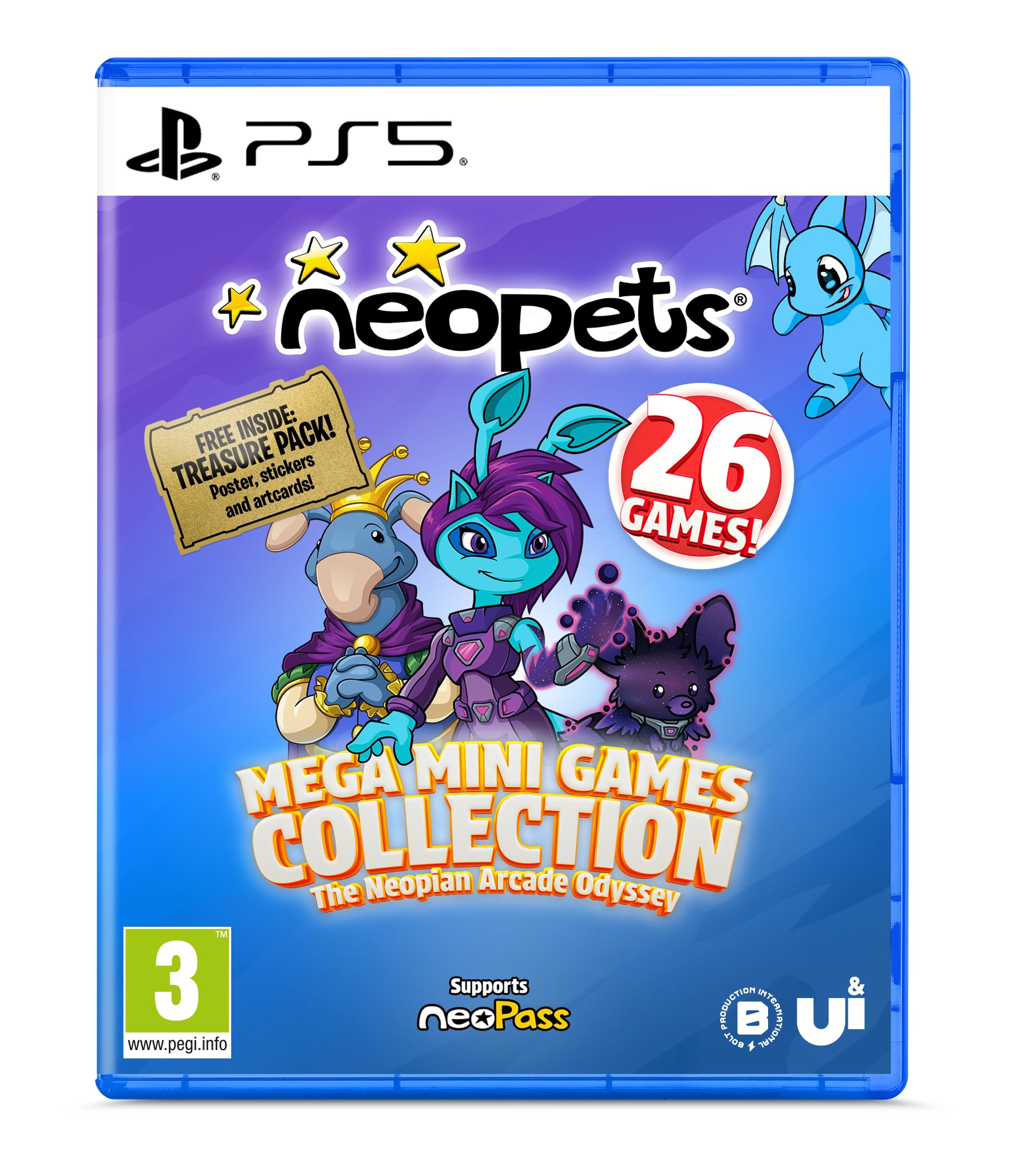 Playstation Neopets: Mega Mini Games (Ps5) 150M