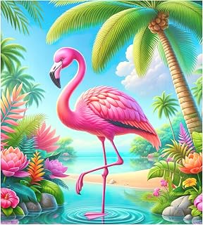 Cubierta magnética para puerta de refrigerador y lavavajillas, diseño de flamenco, color rosa, reutilizable, decoración del hogar, calcomanía de vinilo, 26 x 23 pulgadas