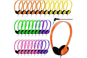 Yunsailing Kids Headphones for School Bulk 30-Pack