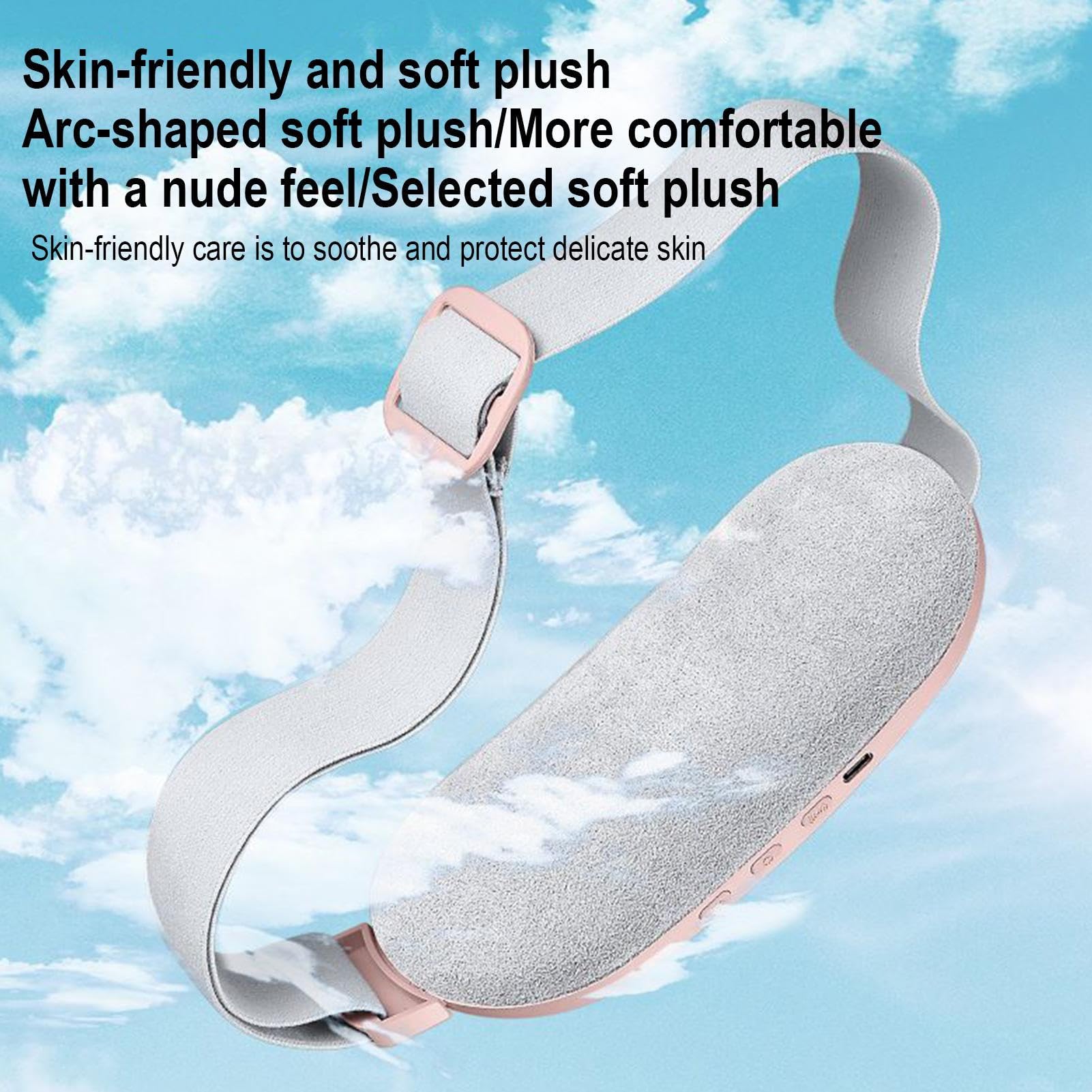 Bouillotte Électrique Rechargeable Sans Fil | Ceinture Chauffante Menstruelle Ergonomique Pour Soulager Les Règles, Crampes Abdominales Et Douleurs | Idéal Femmes, Filles, Mamans, Sœurs