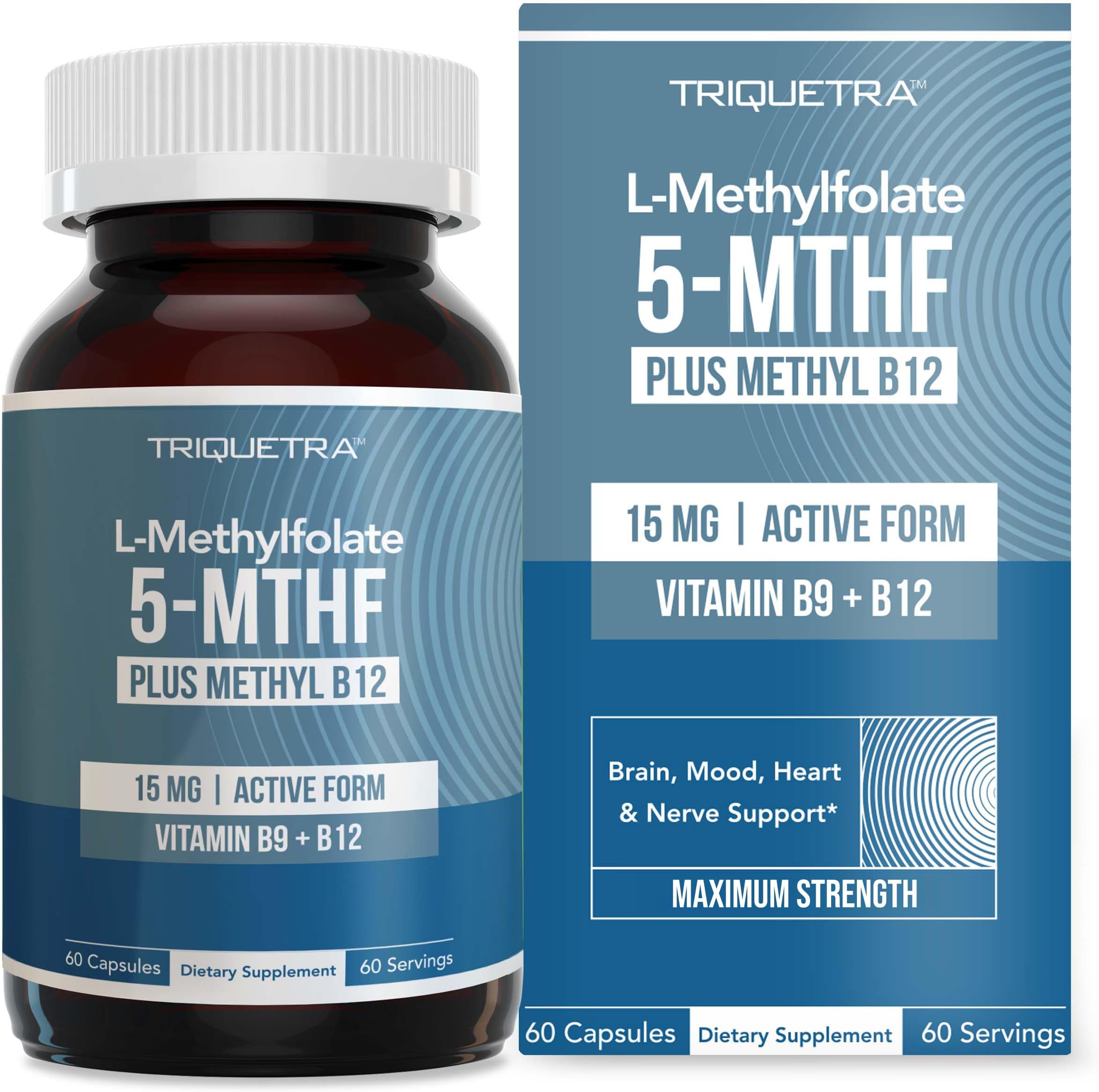 Amazon.com: THORNE Methyl-Guard Plus - Active folate (5-MTHF) with ...