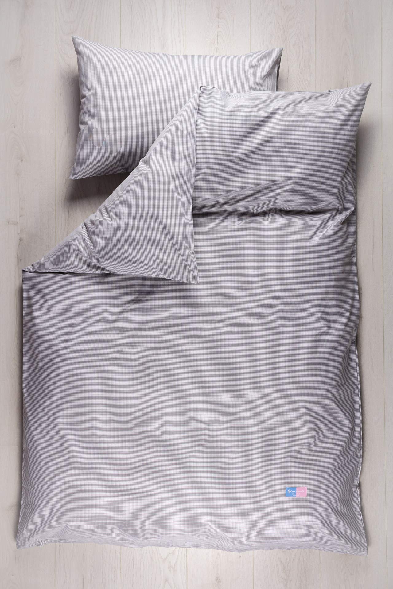 1.1.1.1.2.1.2-K01-06 pościel Classic - 135 x 200 cm & 40 x 80 cm, fioletowa