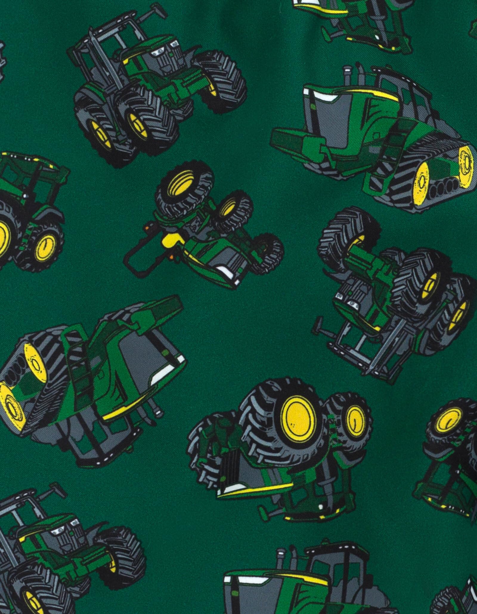 John Deere Badehose mit LSF 50+, mit Kordelzug, für Kleinkinder bis kleine Kinder, Größen 2T - 7