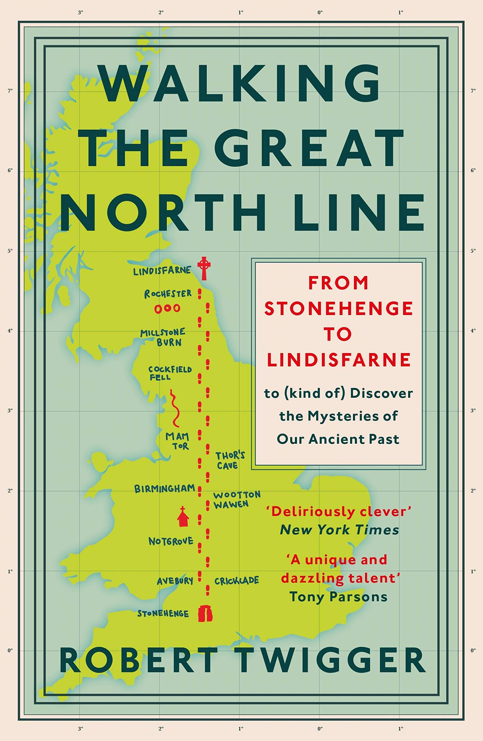 Walking the Great North Line by Robert Twigger PAPERBACK 9781474609067