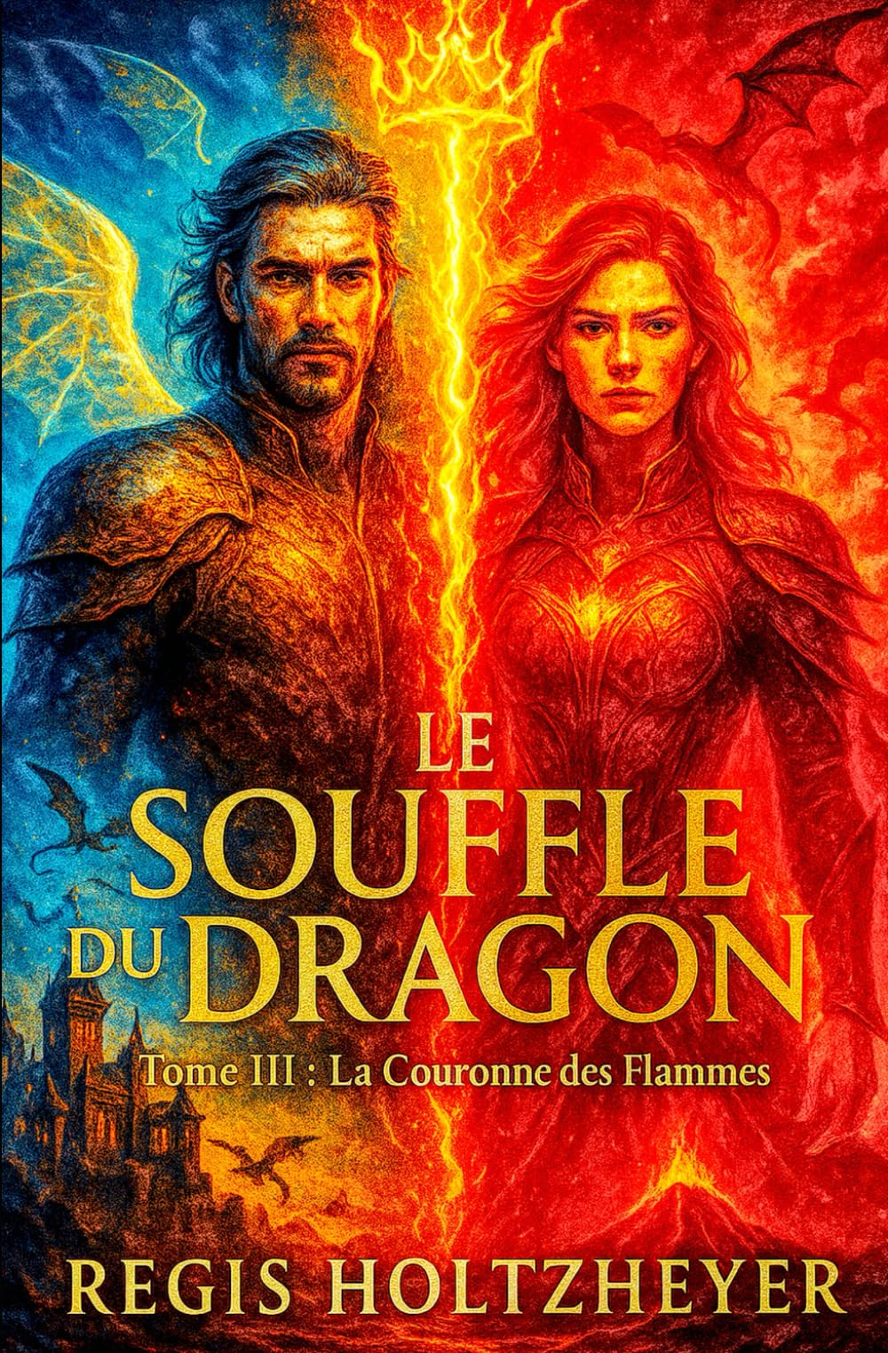 Le Souffle du Dragon: Tome 3 - La Couronne des Flammes