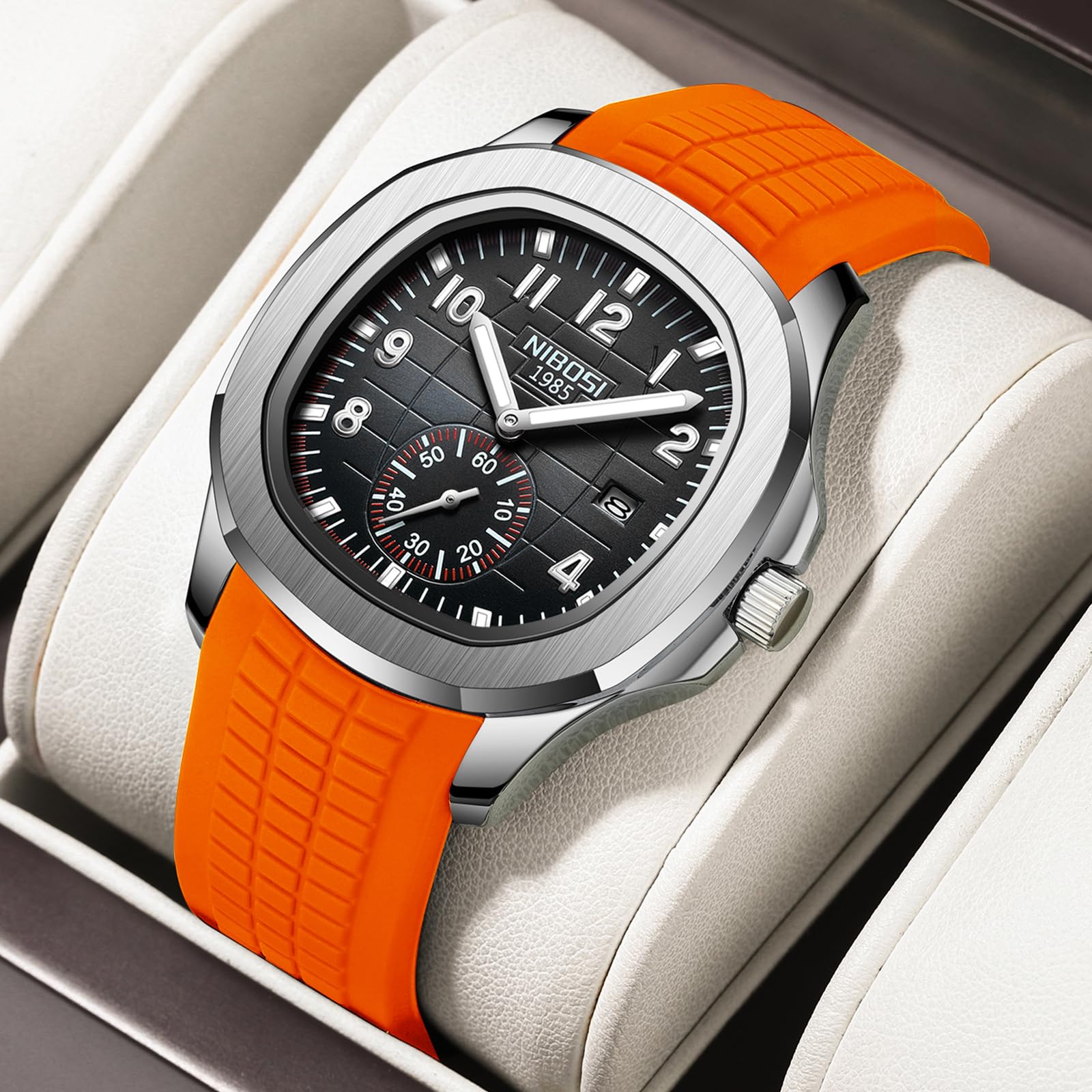 NIBOSI Orologi da uomo analogici al quarzo impermeabili con data orologi da uomo per business casual regali per uomini