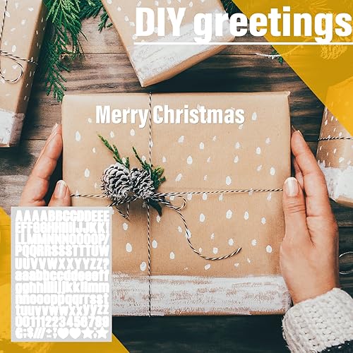 Miniatura 9 de 810 piezas de 10 hojas de calcomanías de letras, vinilo autoadhesivo, impermeables, números de buzón, calcomanías del alfabeto para buzón, ventana,