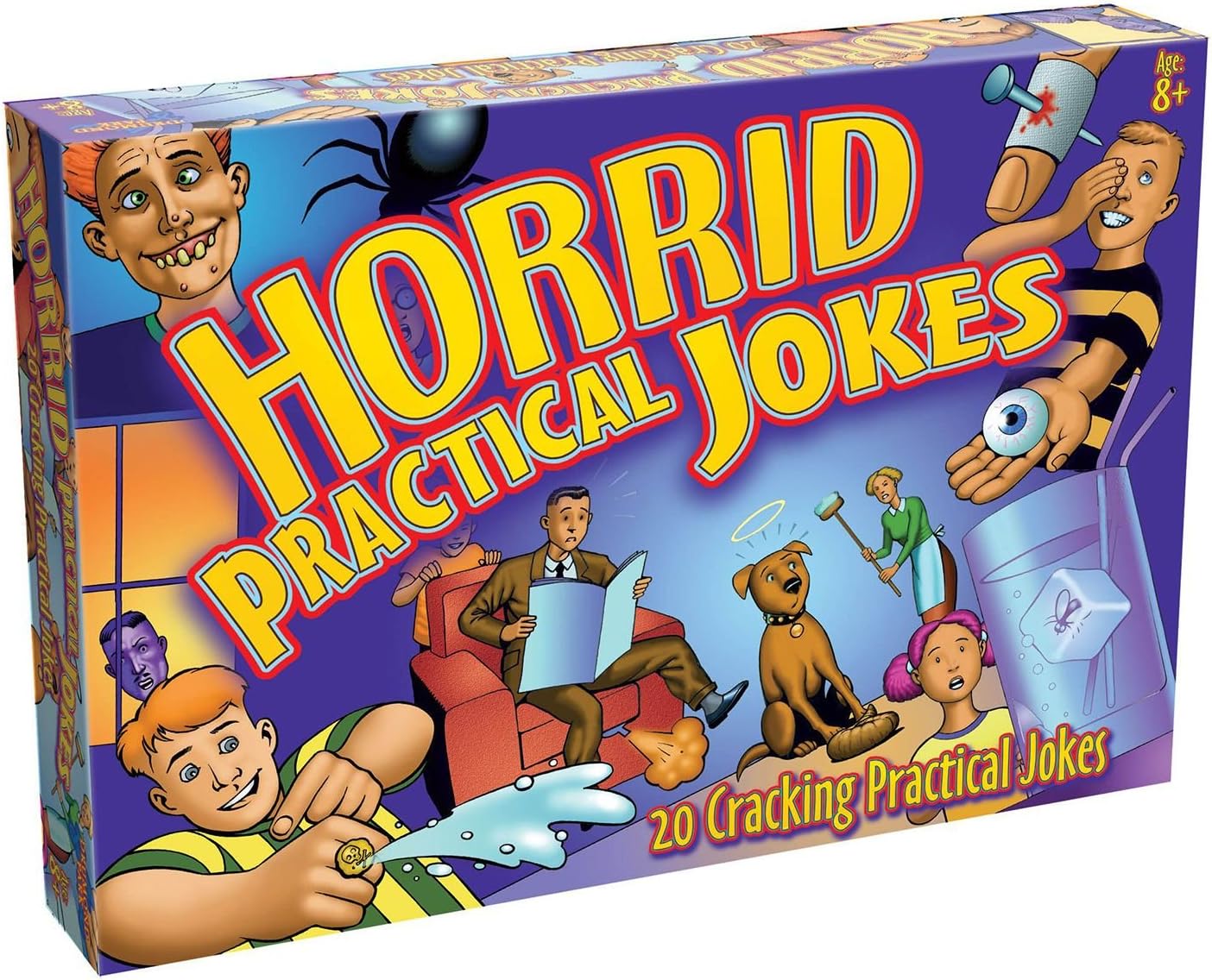 Drumond Park Horrid Practical Jokes Game | Children Action Prank Kit for Friendly Jokes to Family & Friends | Kids Tricks Based Game for Boys & Girls 8 Years and Up