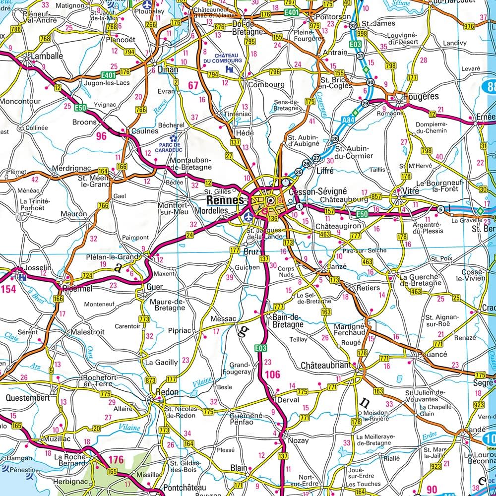 2023 Philip's Easy to Read Multiscale Road Atlas Europe: (A4 2023 Philip's Easy to Read Multiscale Road Atlas Europe: (A4