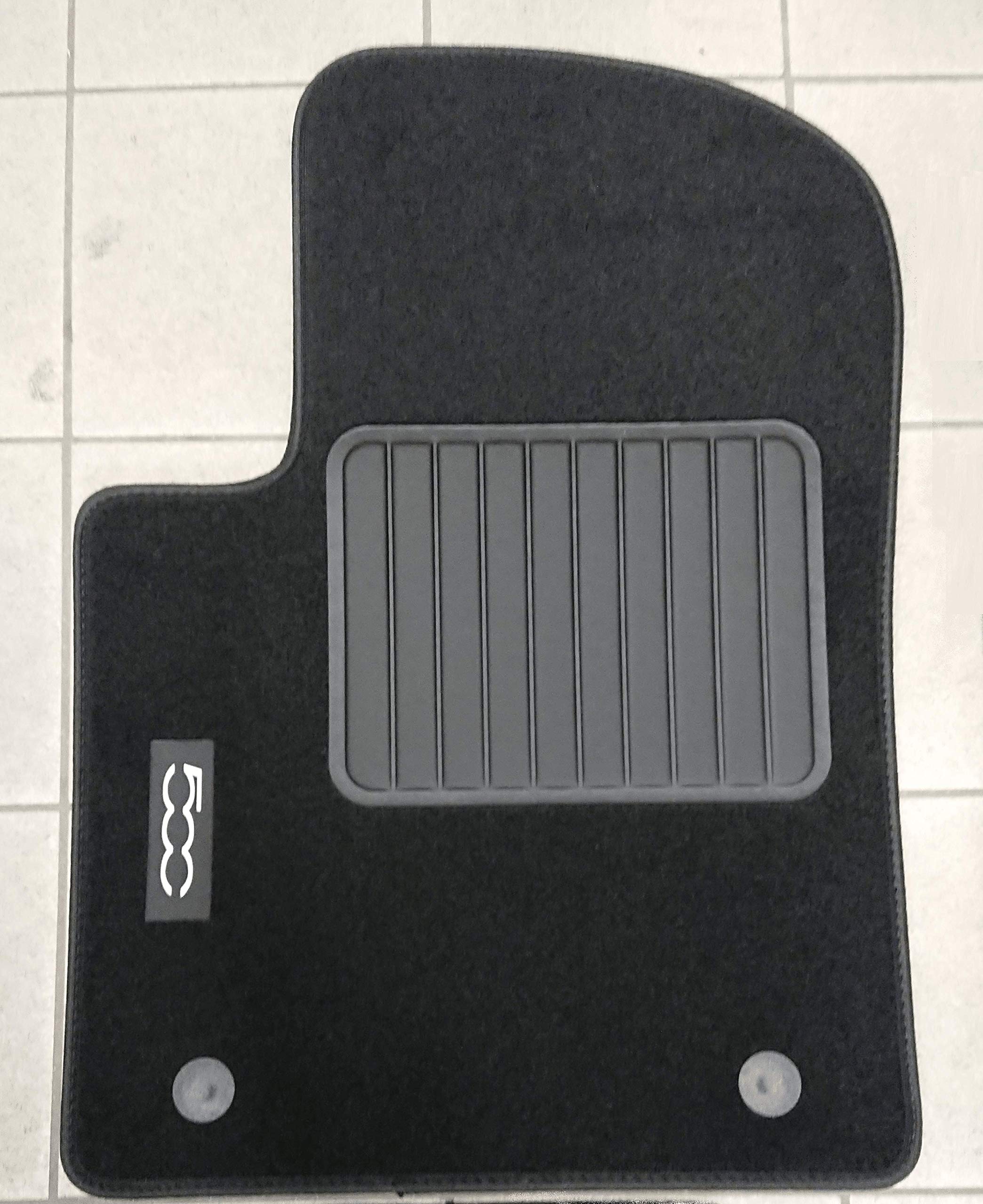 Sparco Set Completo SPC19 Universale tappetini Auto Moquette Nero/Grigio Poliestere