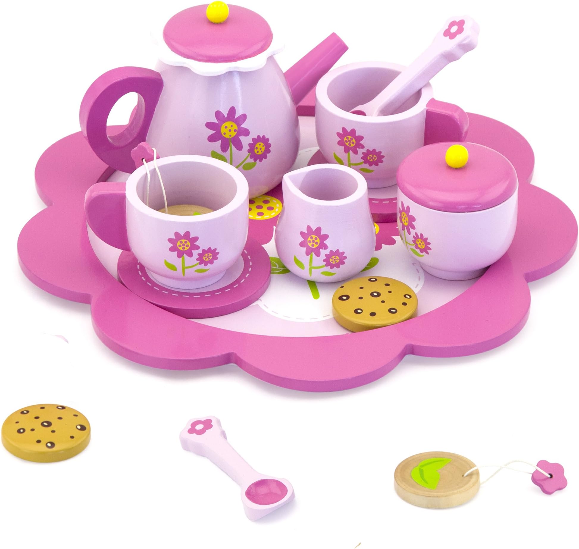 Vortigern #51030 - Wooden Tea Set
