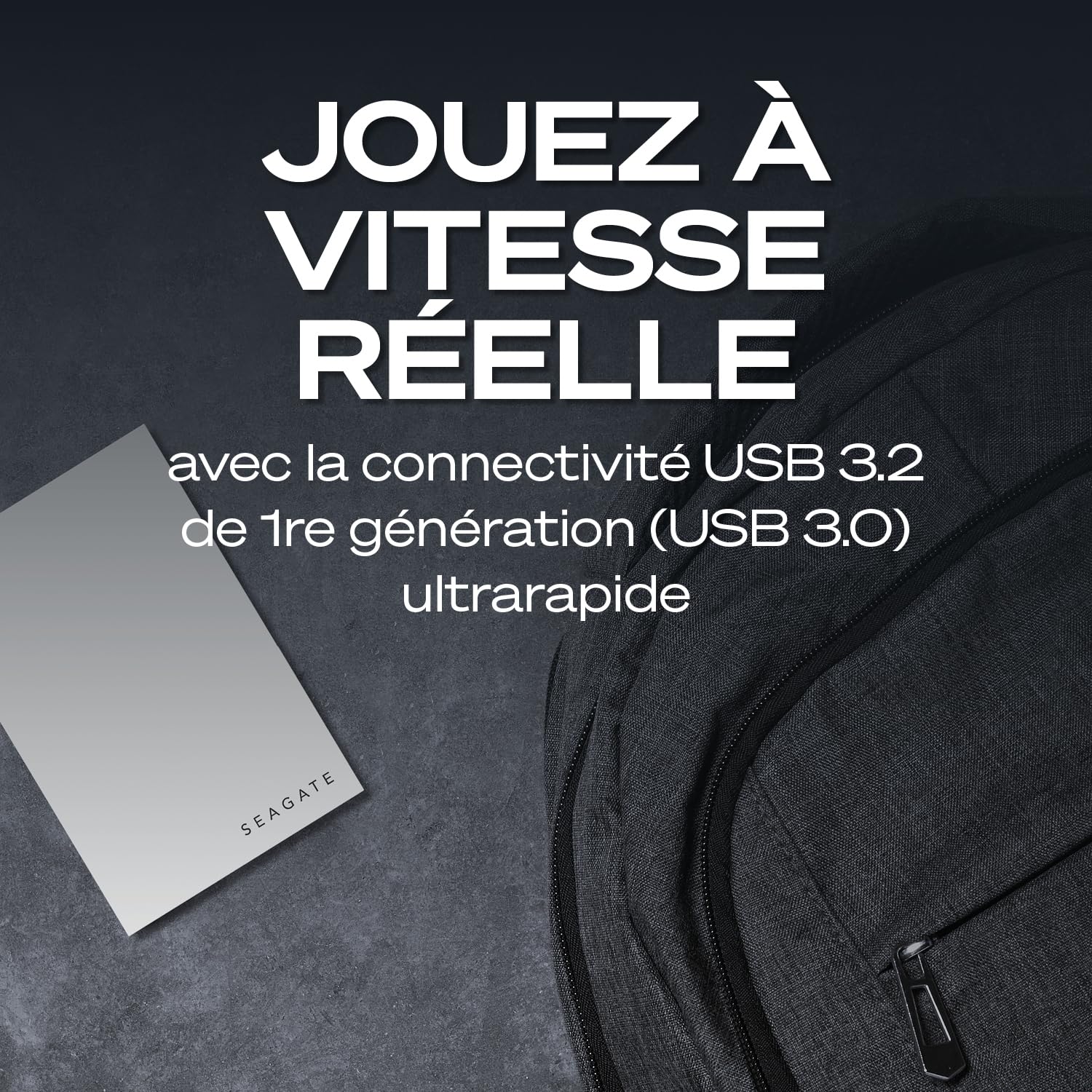 Seagate Game Drive pour PS4/PS5 2To, Disque Dur Externe, 2.5 Pouces, USB 3.0, sous Licence Officielle, éclairage LED Bleu, INCL. 2 semaines Playstation+ (STLV2000202)