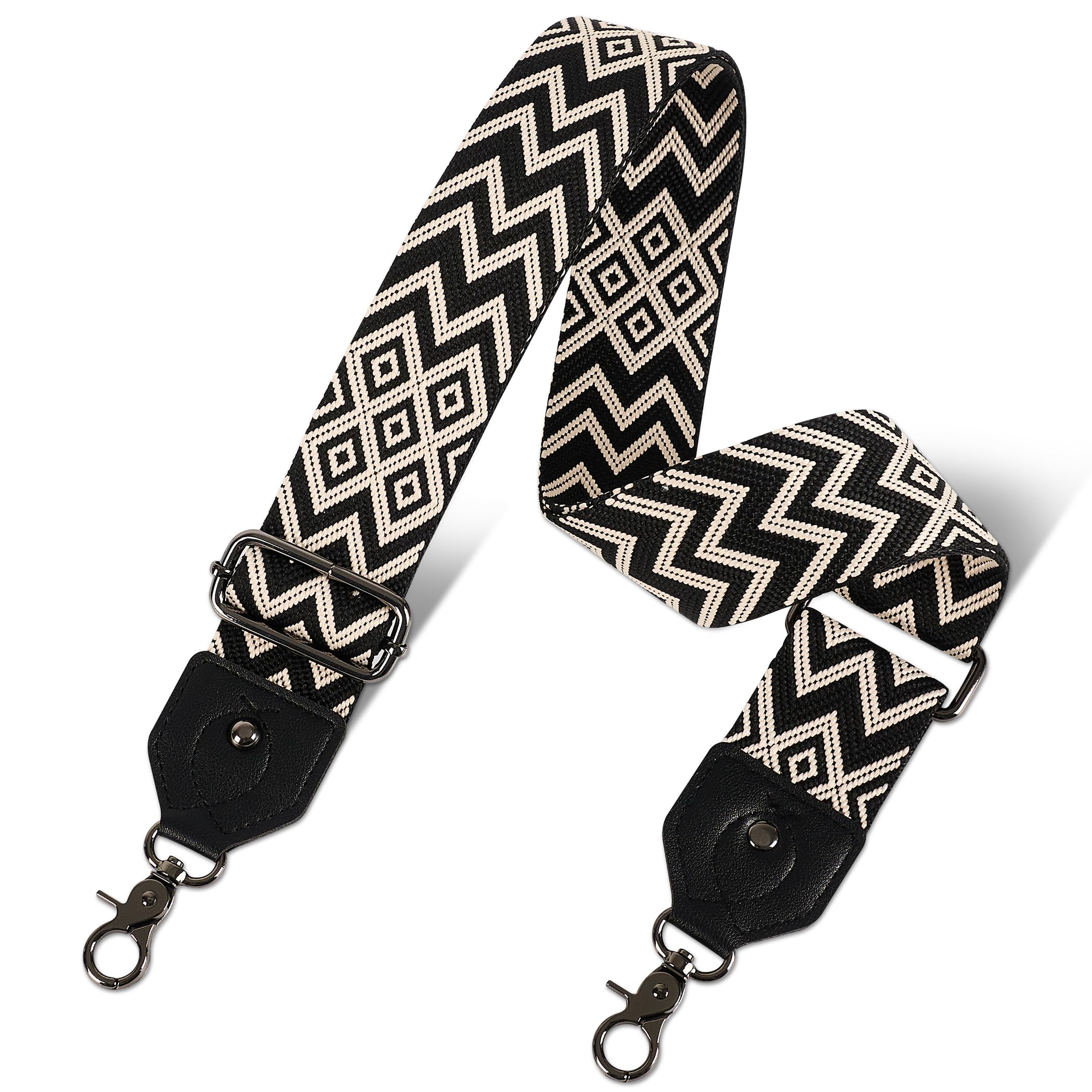 chushui Silver Hardware Purse Strap,Replacement Crossbody Adjustable Shoulder Strap for Handbag Bag