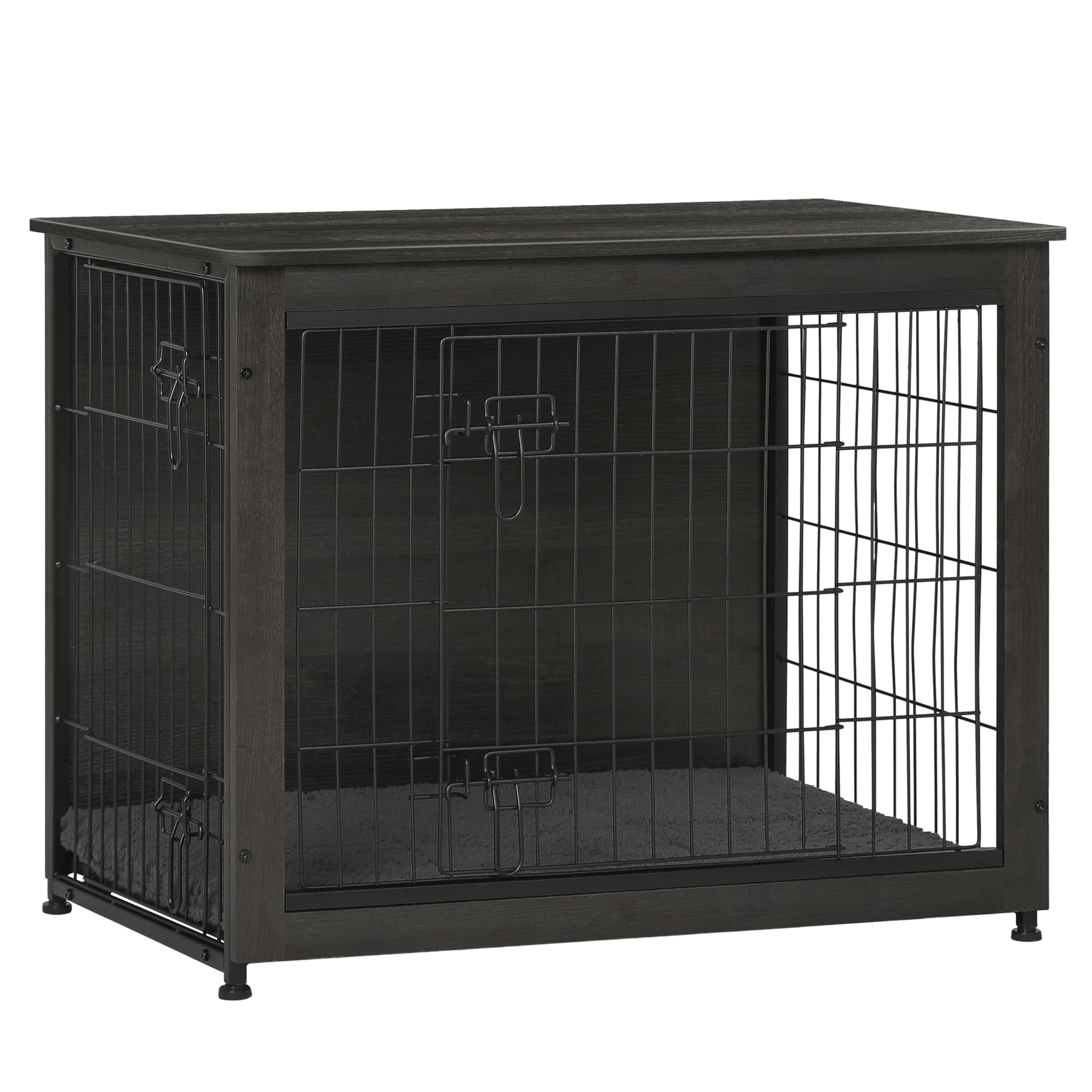 View 1 of ** PARTS ONLY PARTIAL SET MISSING UNKNOWN PIECES**
DWANTON 32.5" Dog Crate Furniture with Cushion, Wooden Kennel Table Indoor