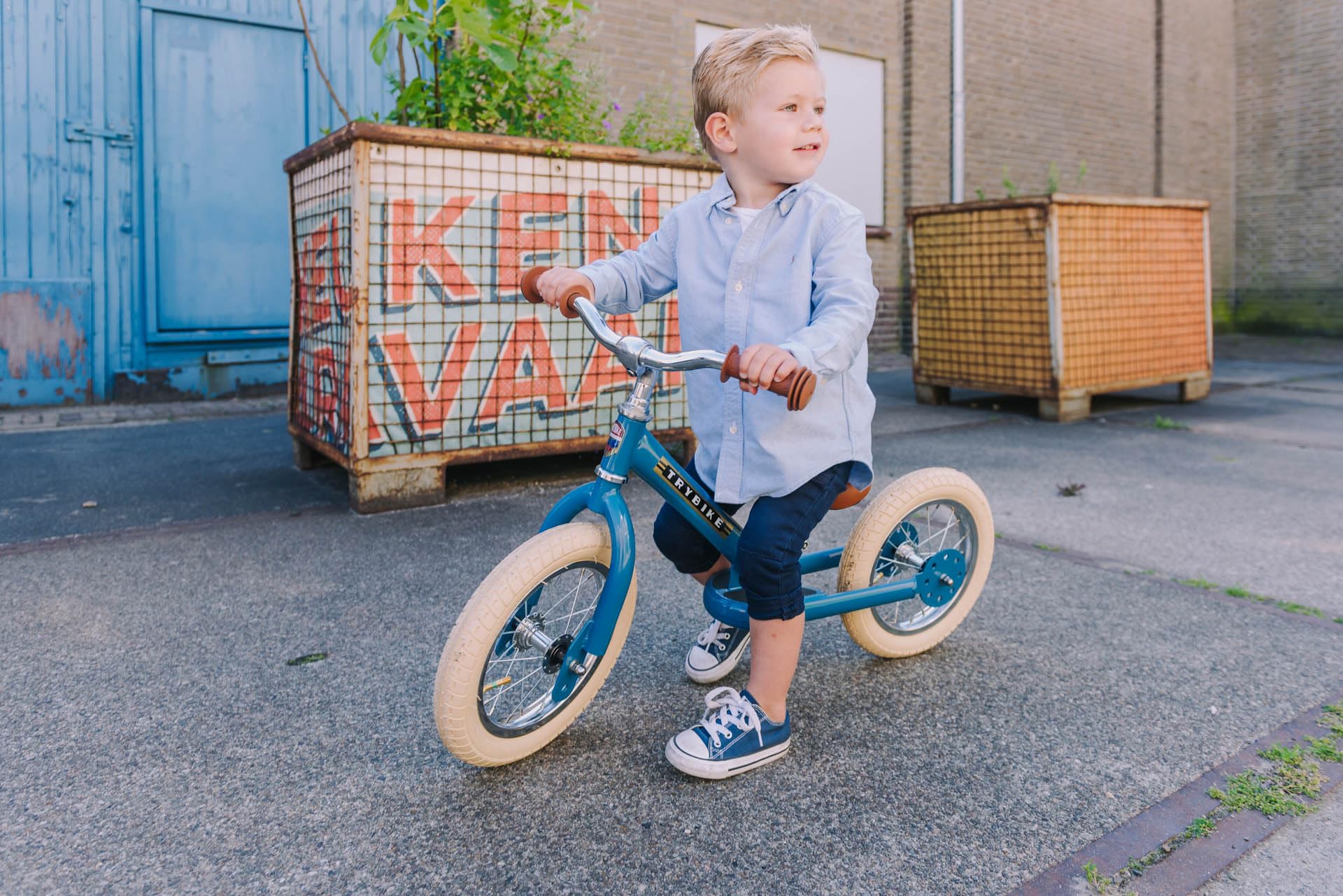 Trybike Draisienne Gris Acier - Deux Roues