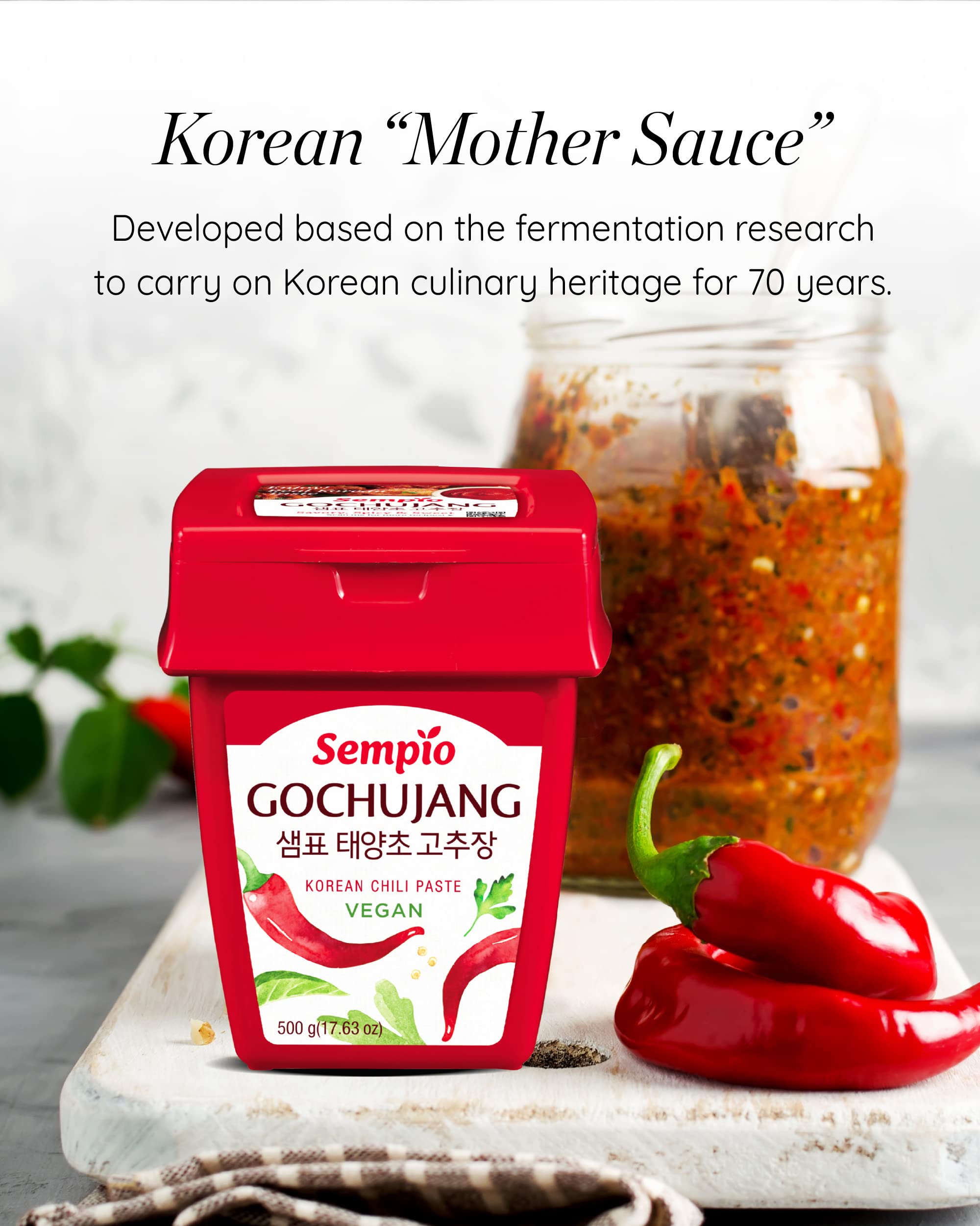 Buy Sempio Gochujang, Hot Pepper Paste (Korean Chili Paste)_1.1lbs