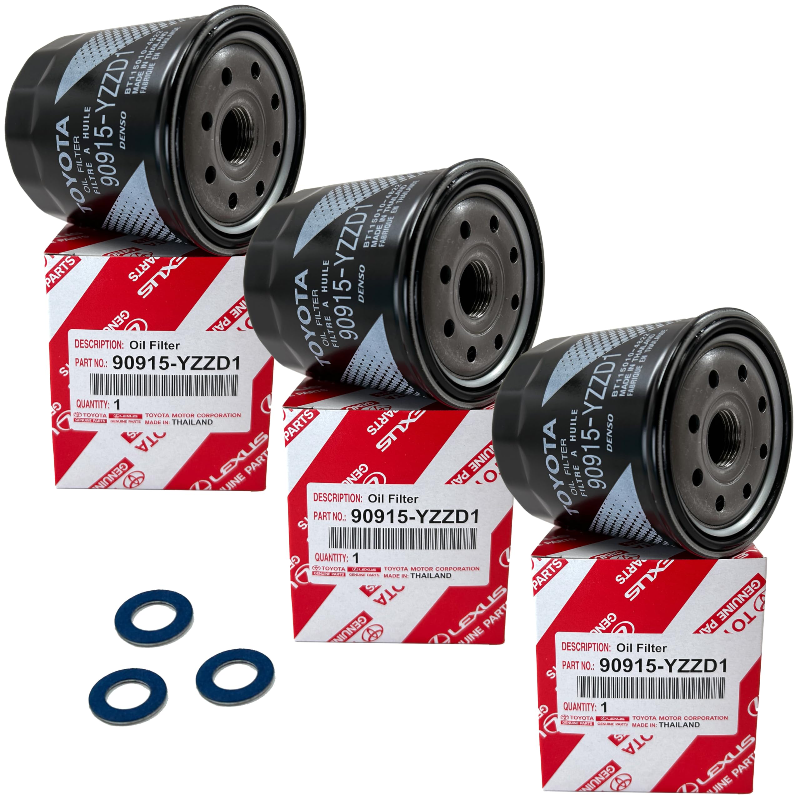 Amazon.com: GENUINE OEM Oil Filter 90915-YZZD1 with apsg Plug Oil