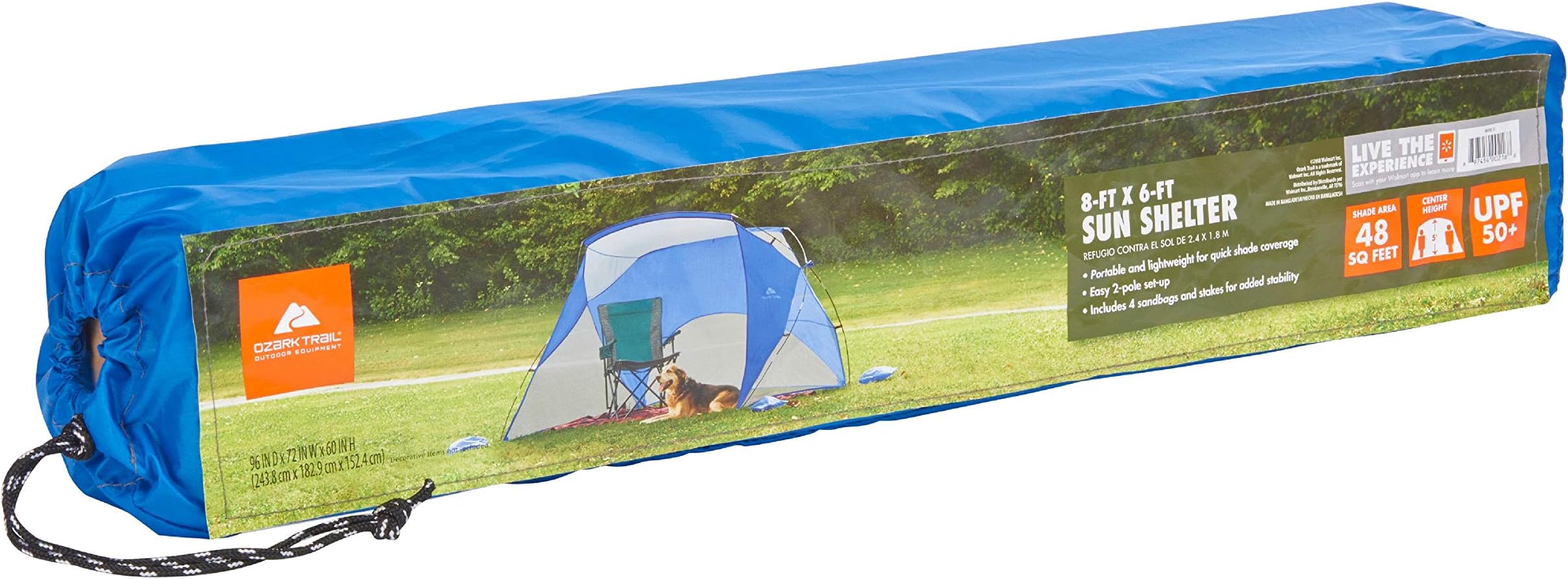 Ozark Trail 8' x 6' Sun Shelter